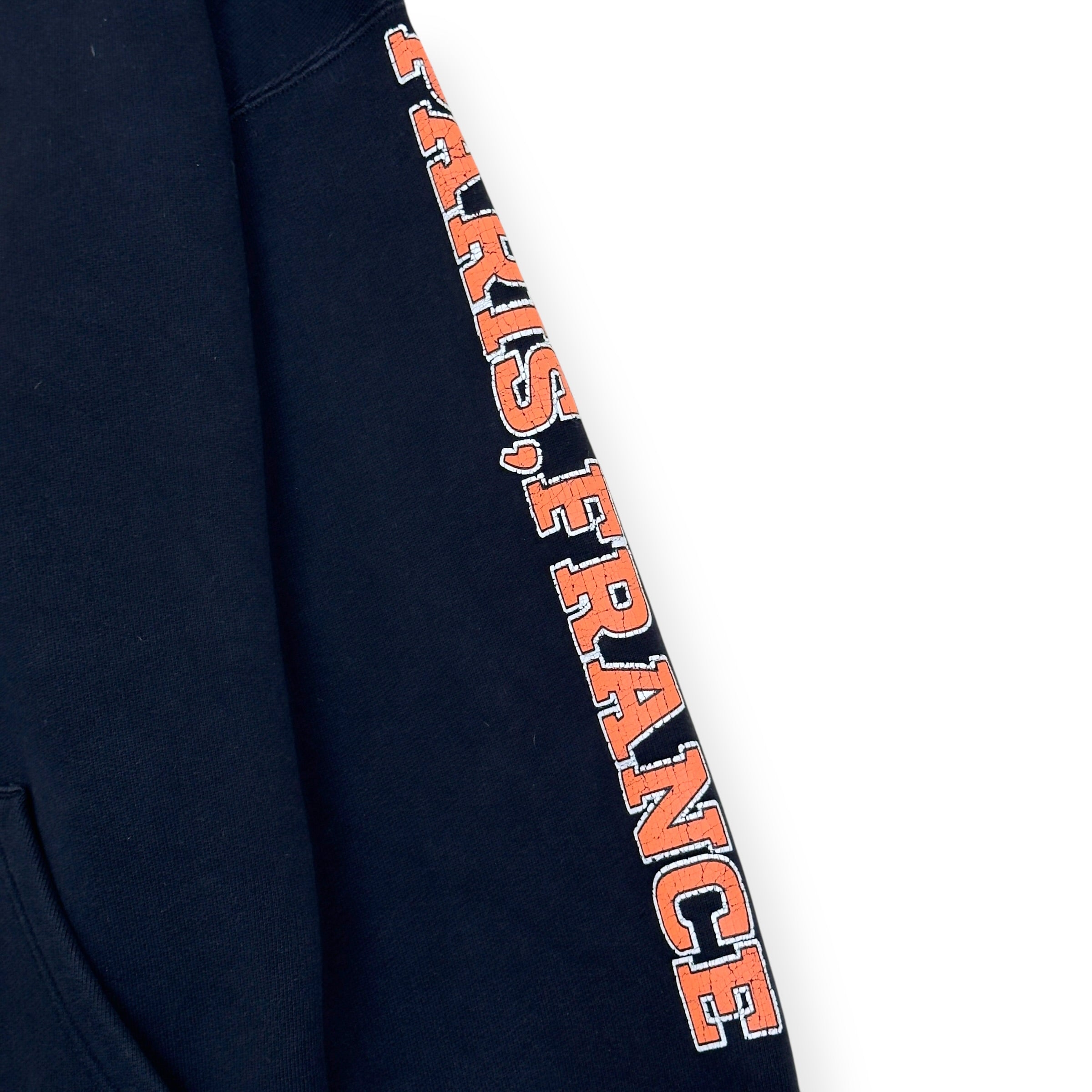 BALENCIAGA MAISON FONDE LOGO-PRINT HOODIE BLACK 4 / XL