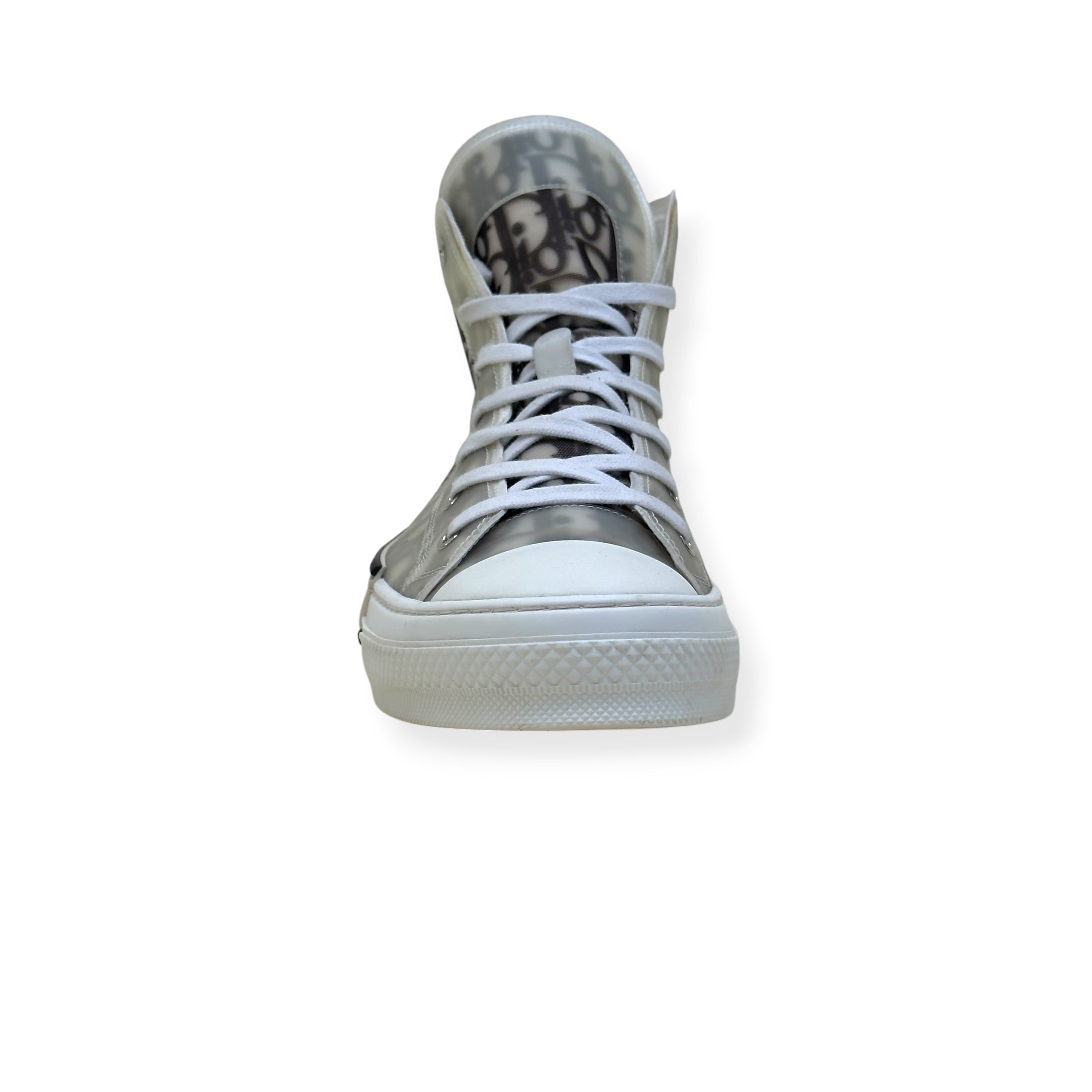 DIOR B23 OBLIQUE HIGH-TOP SNEAKER BLACK / WHITE 44 / UK10