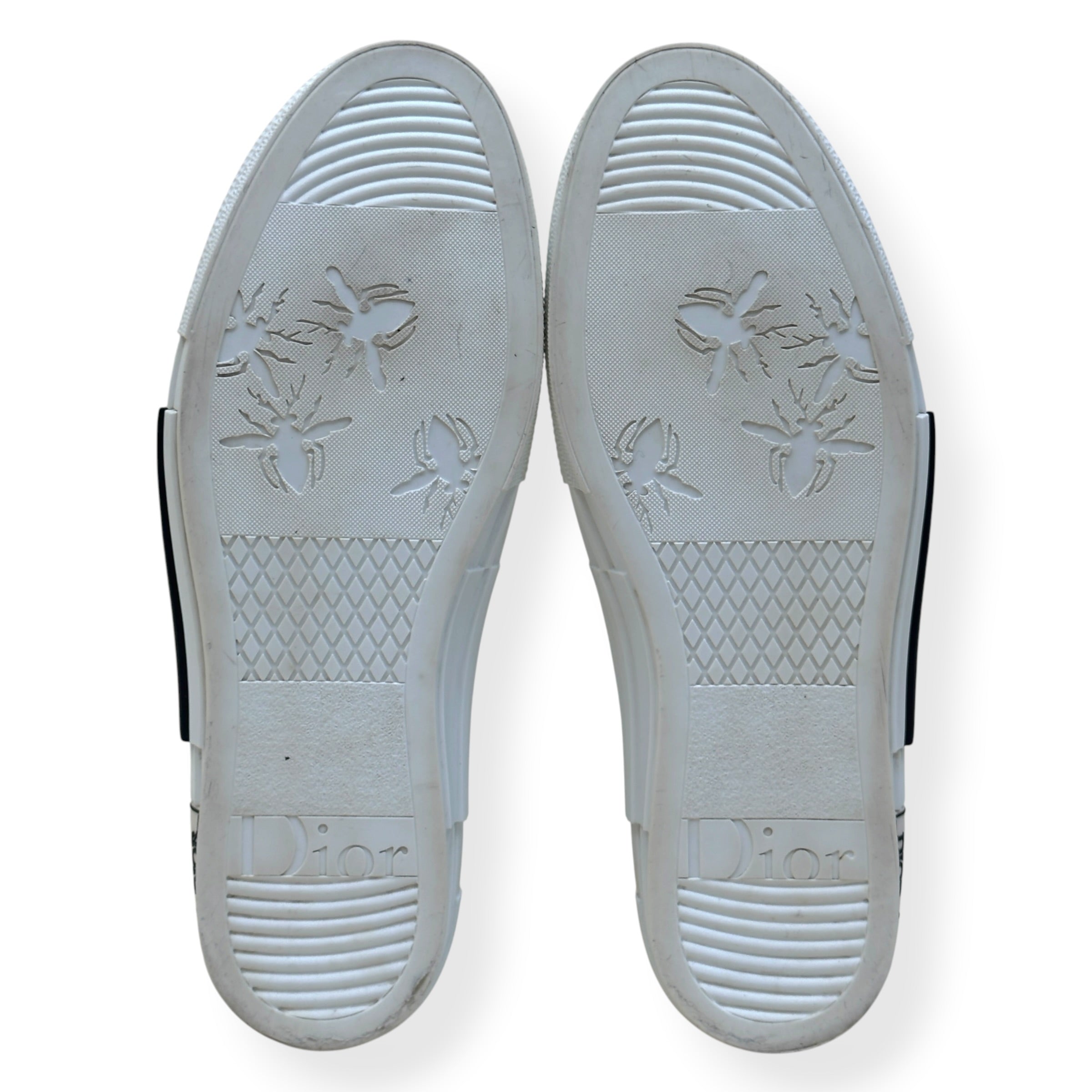 DIOR B23 OBLIQUE HIGH-TOP SNEAKER WHITE 44 / UK10