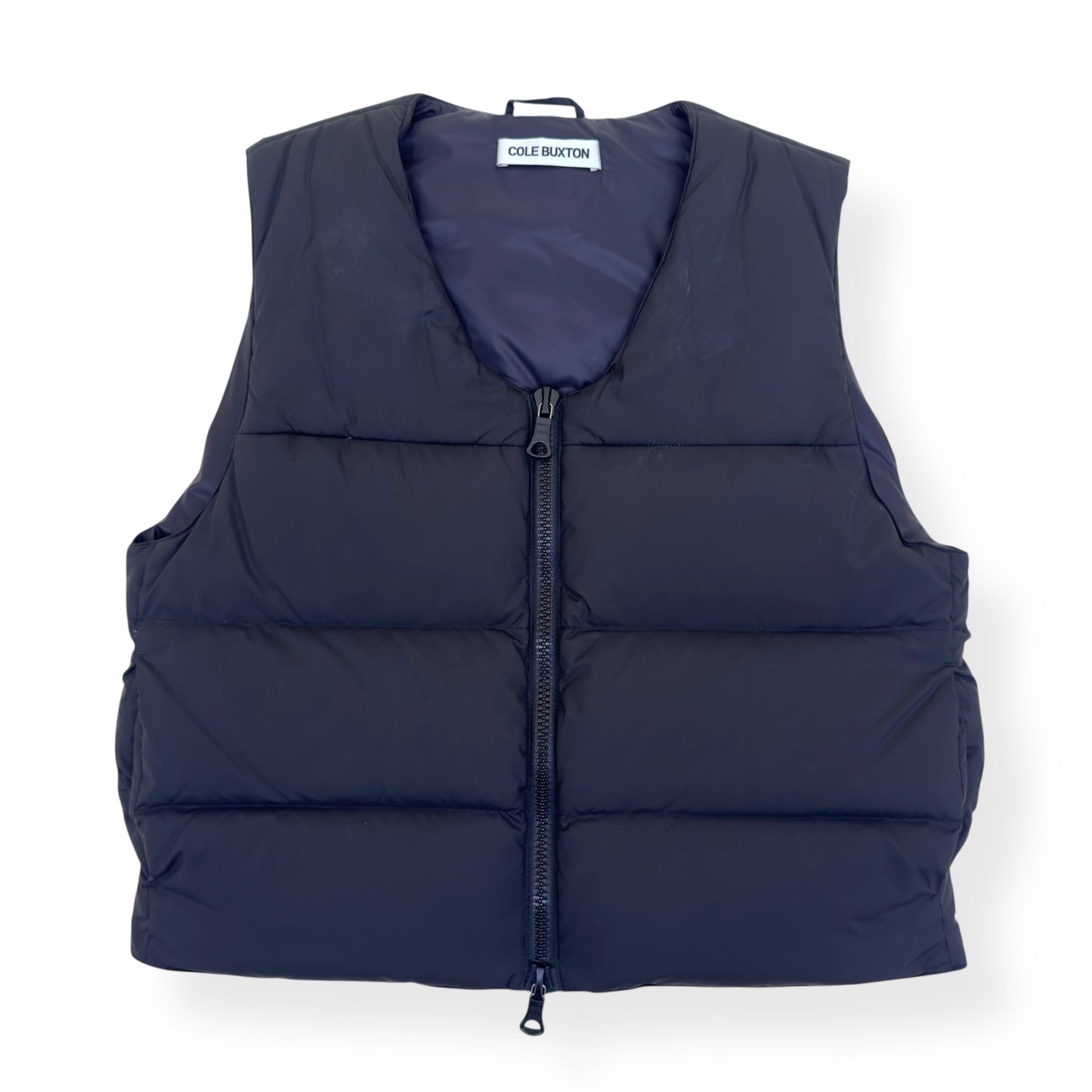 COLE BUXTON DOWN-INSULATED GILET BLACK S