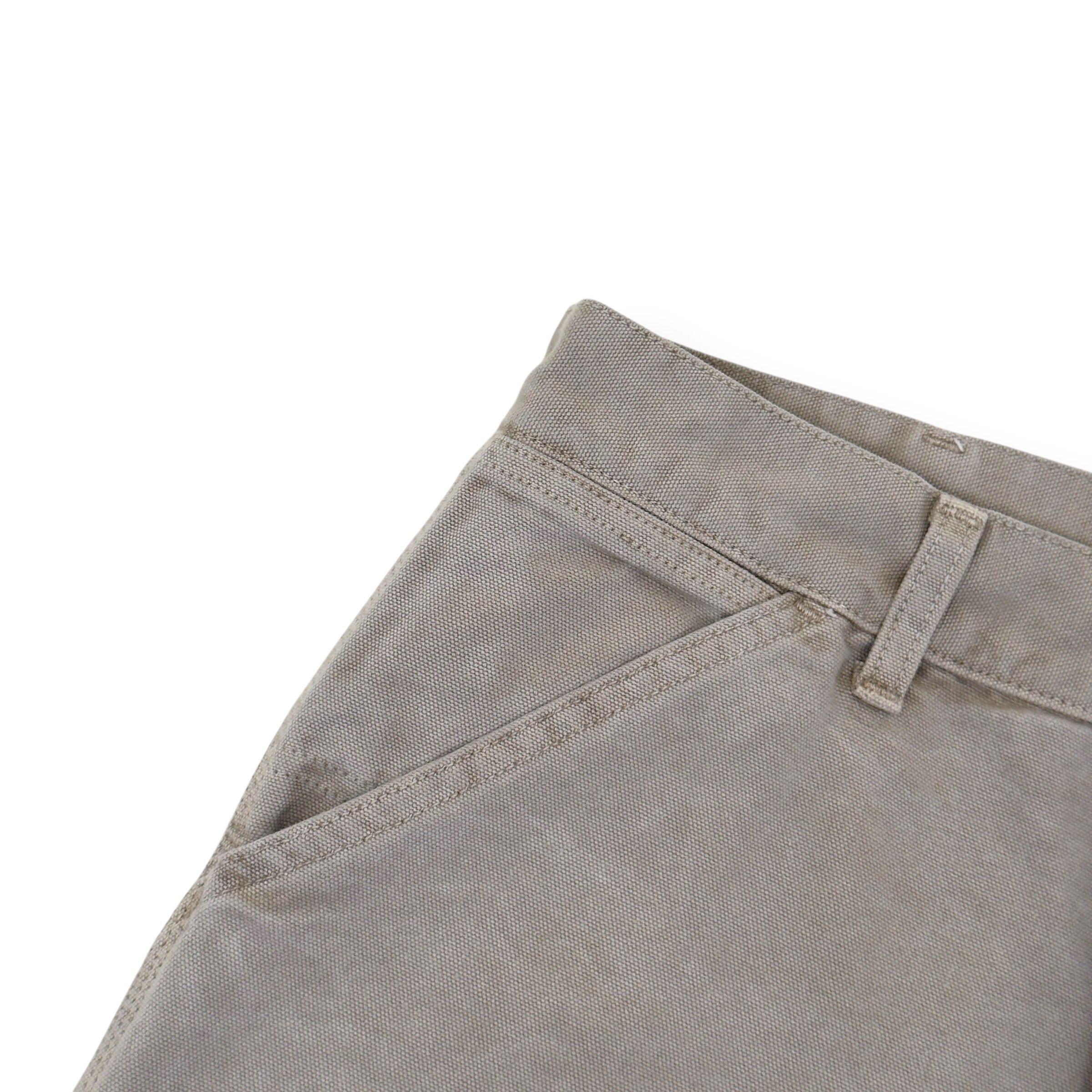 CARHARTT CARPENTER DENIM JEANS BEIGE W32”