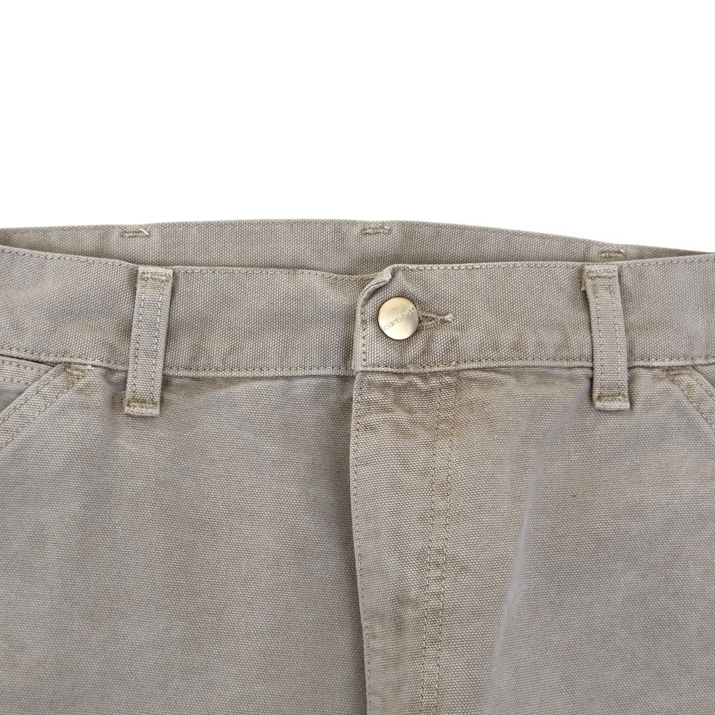 CARHARTT CARPENTER DENIM JEANS BEIGE W32”