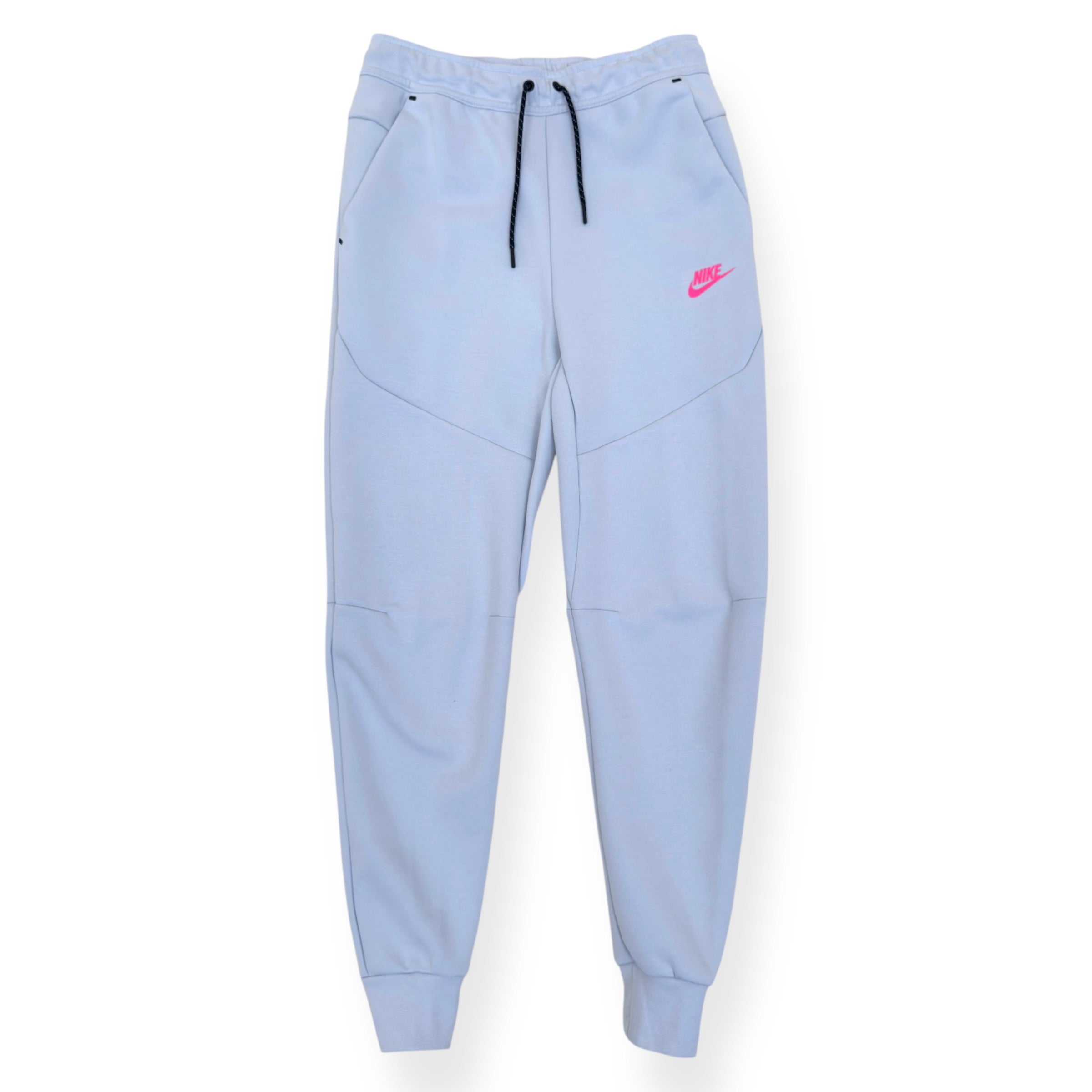 NIKE TECH FLEECE JOGGERS WHITE / GREY / PINK S