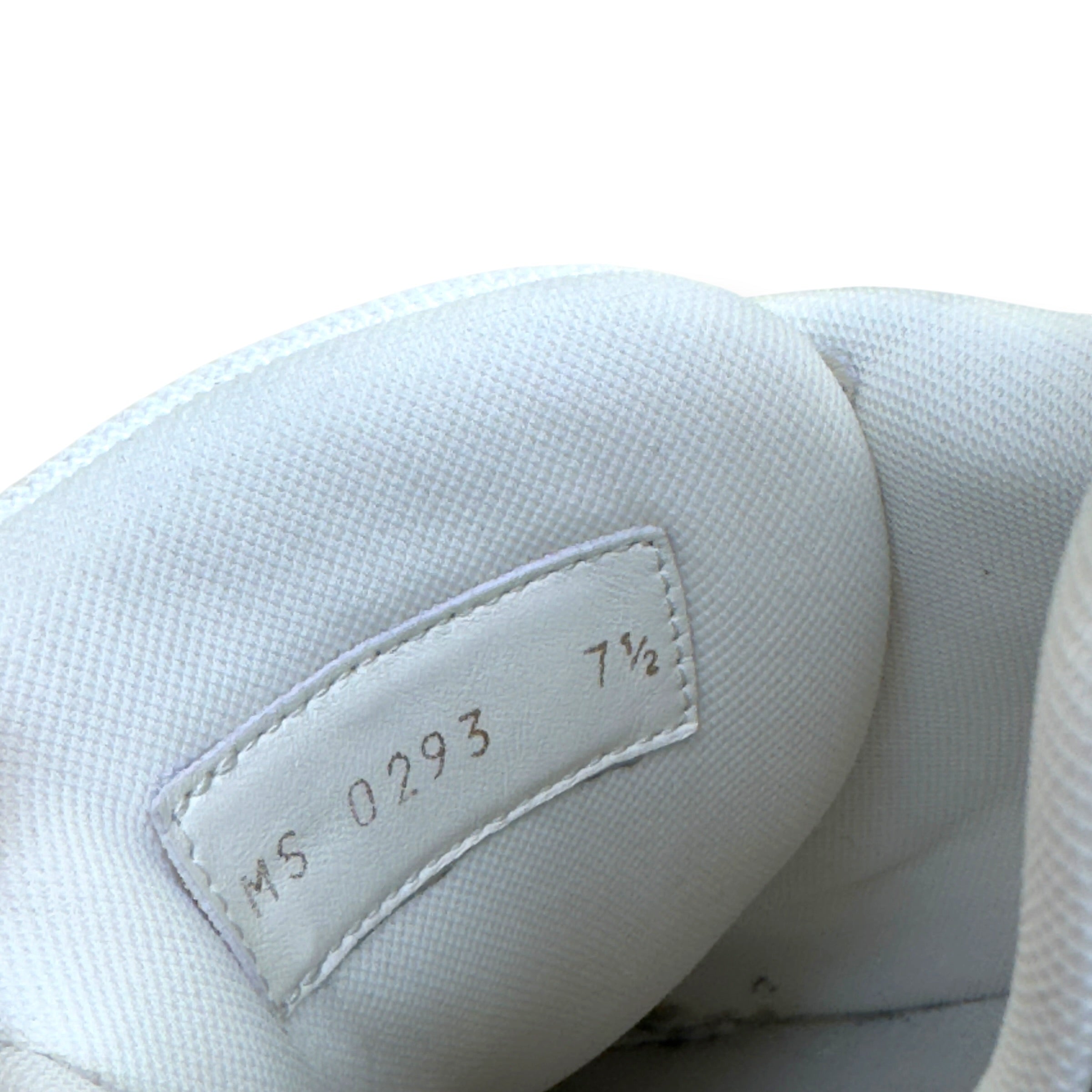 LOUIS VUITTON LV TRAINER MONOGRAM ECLIPSE SNEAKER BROWN UK7.5
