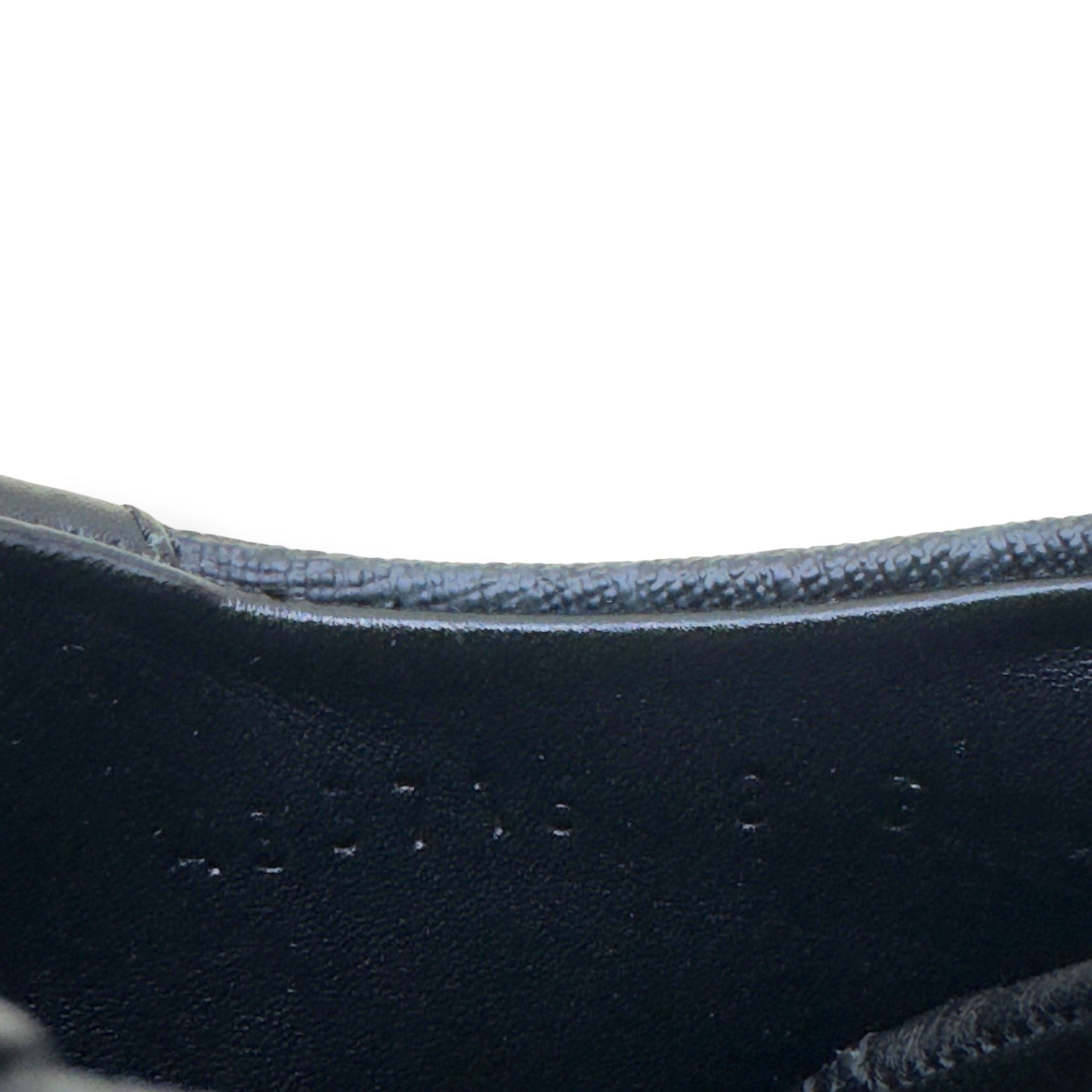 GUCCI SUPREME CANVAS LEATHER LOW-TOP SNEAKER BLACK UK8