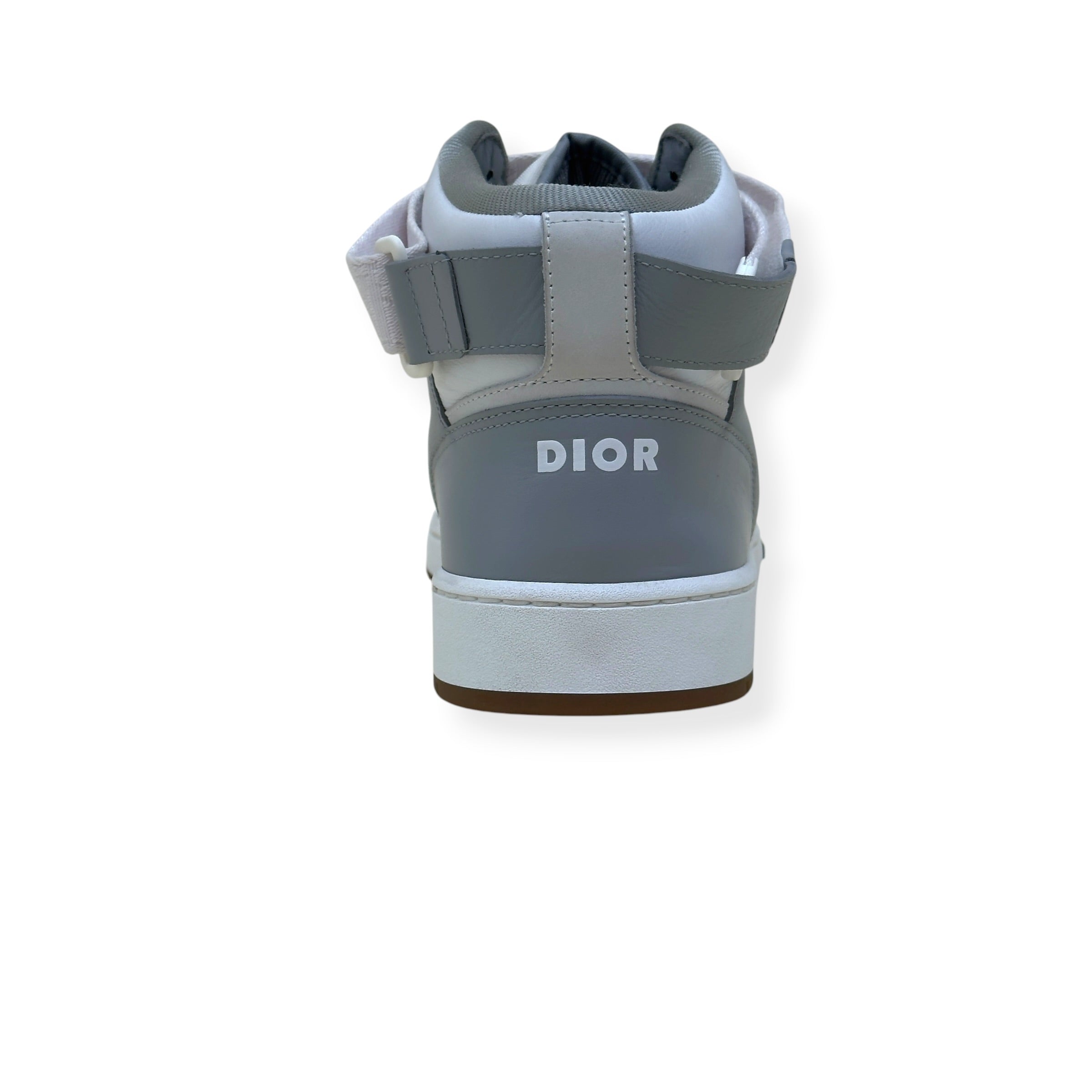 DIOR B27 HIGH-TOP OBLIQUE SNEAKER WHITE / GREY 44 / UK10