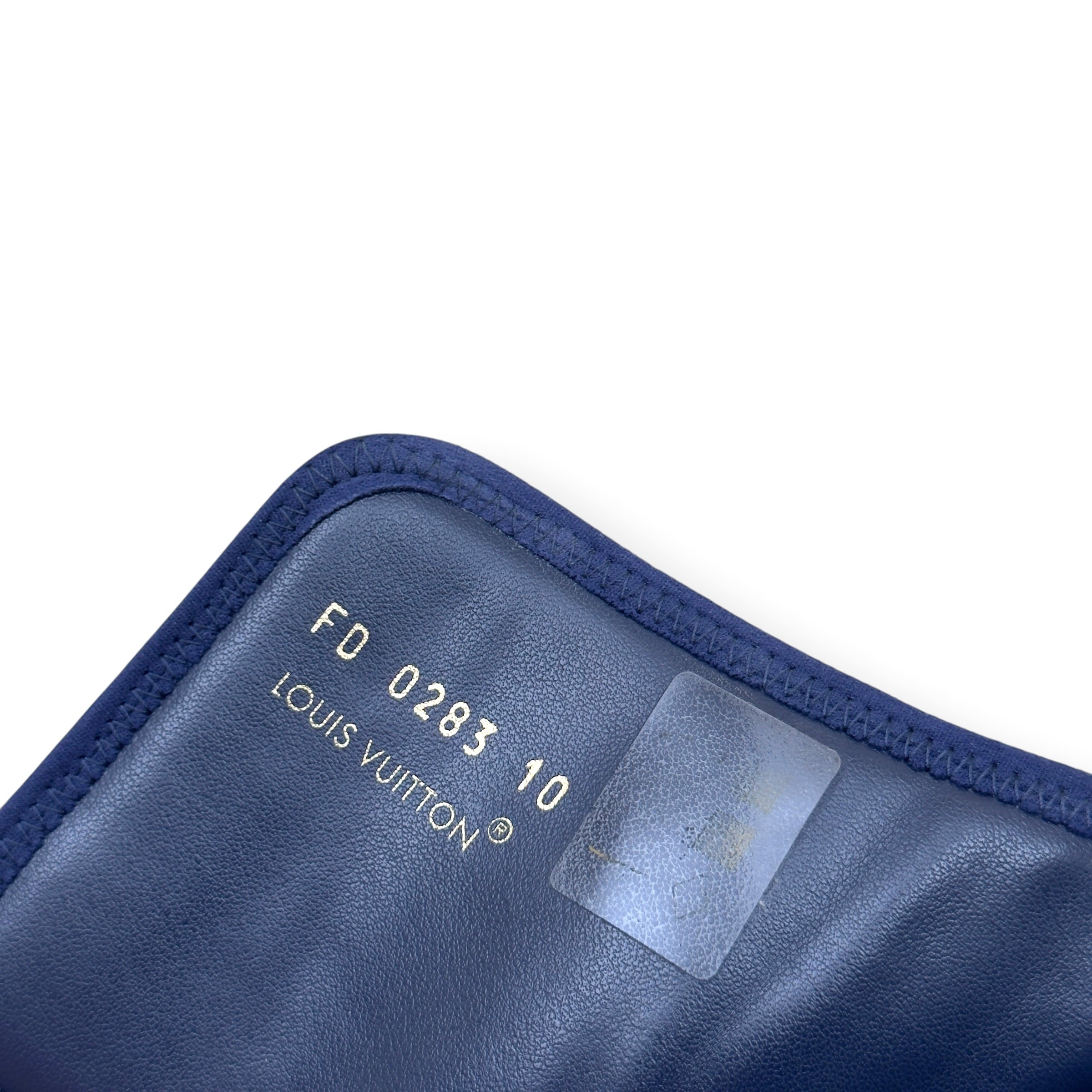 LOUIS VUITTON MONOGRAM MIAMI MULES NAVY UK10