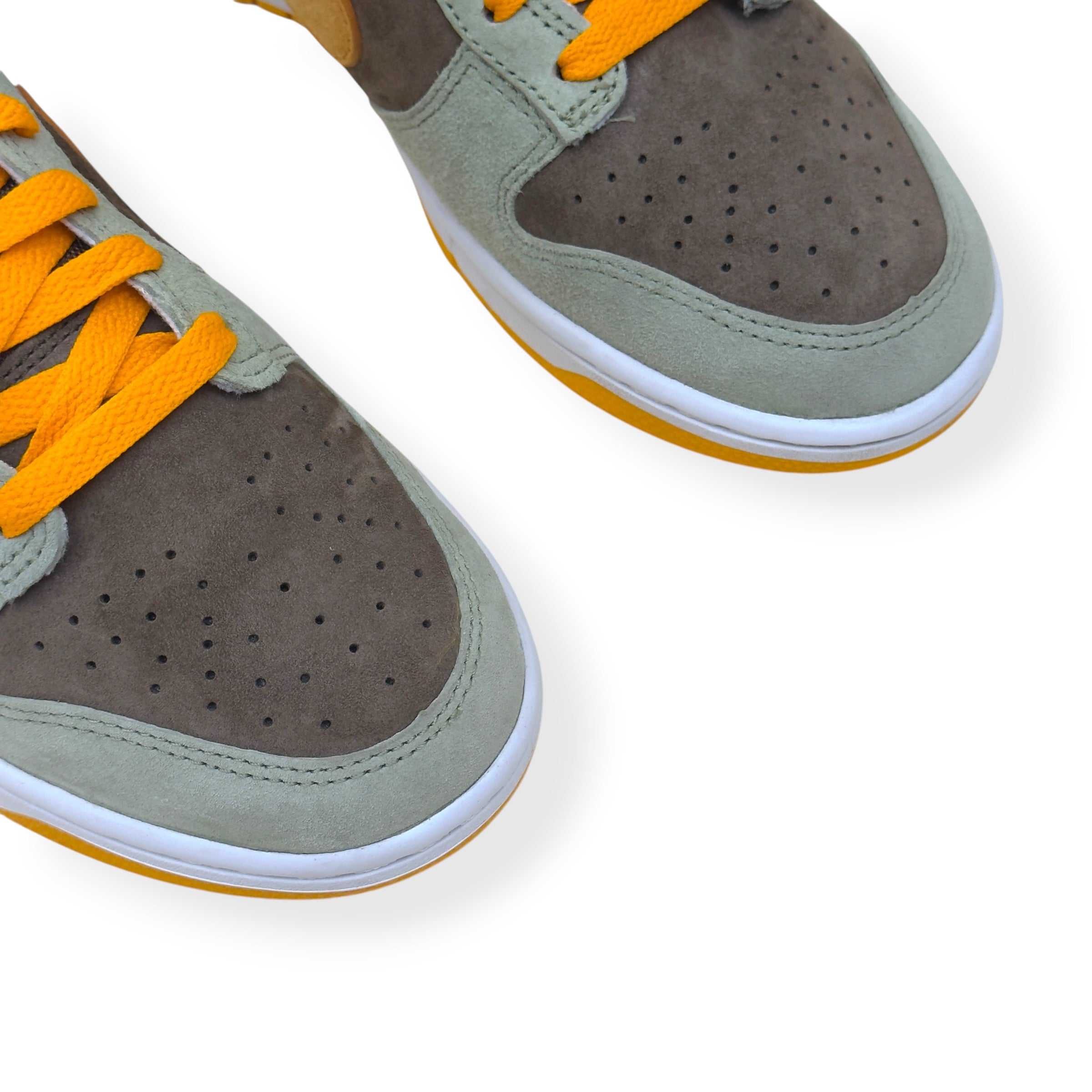 NIKE DUNK LOW-TOP SNEAKER DUSTY OLIVE UK7