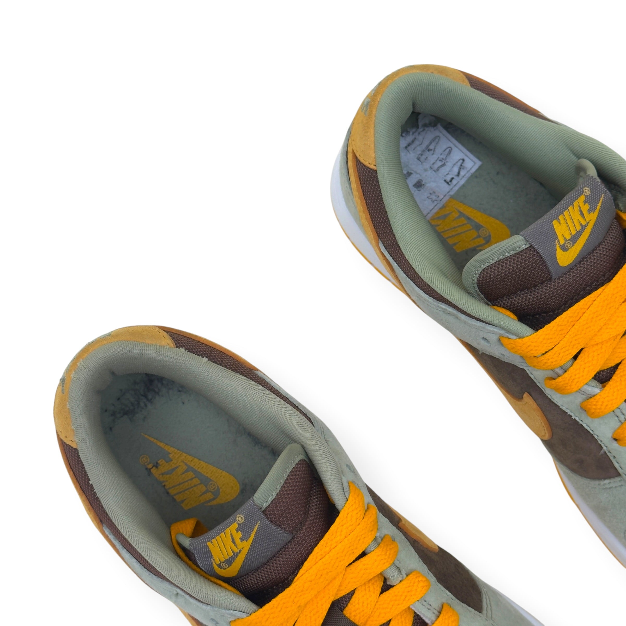 NIKE DUNK LOW-TOP SNEAKER DUSTY OLIVE UK7