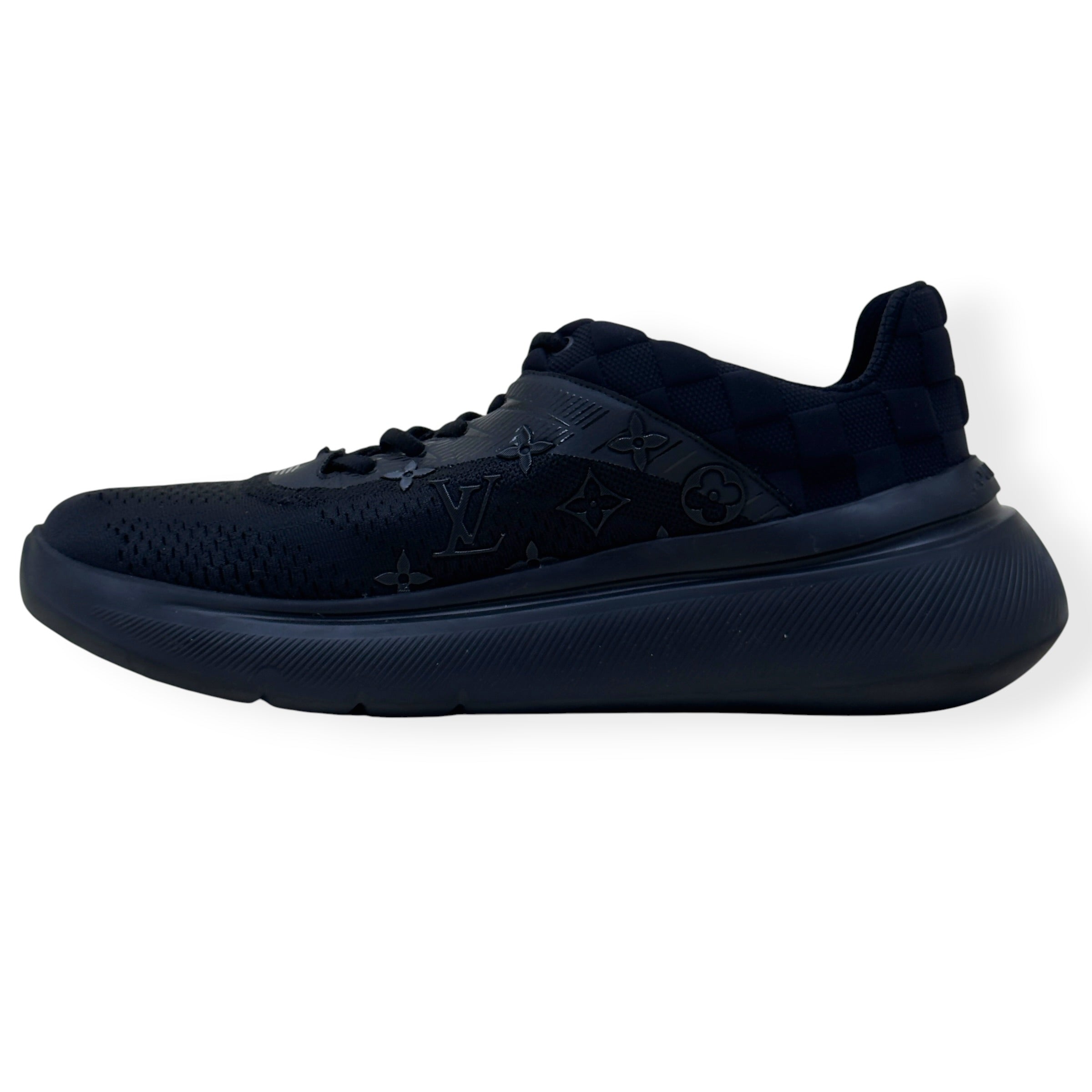LOUIS VUITTON SHOW UP SNEAKER BLACK UK10