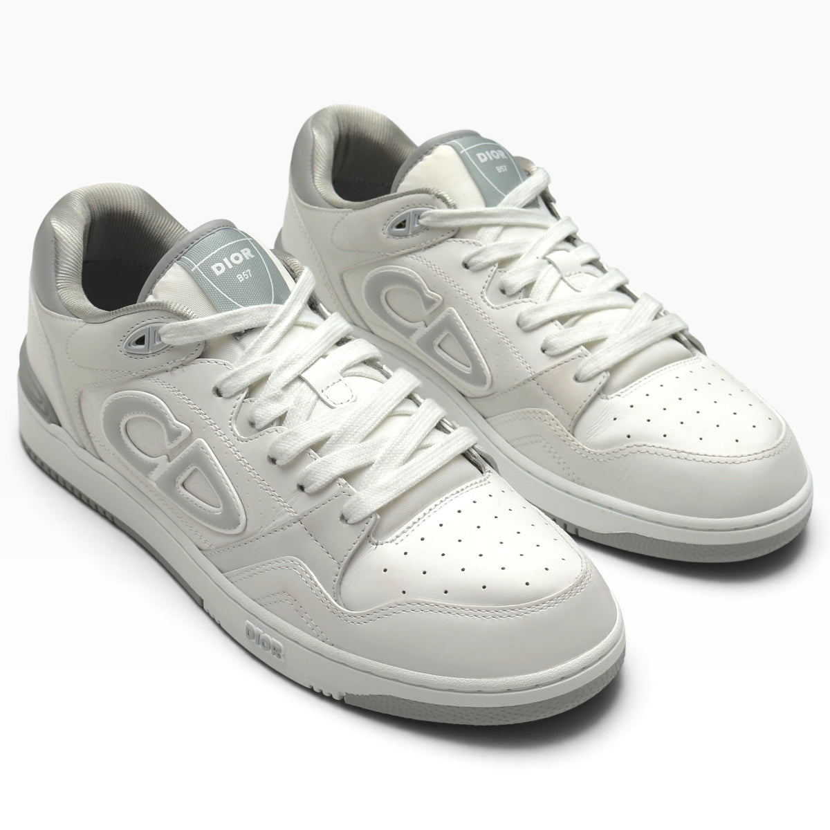 DIOR B57 SNEAKER GREY / WHITE 42.5 / UK8.5