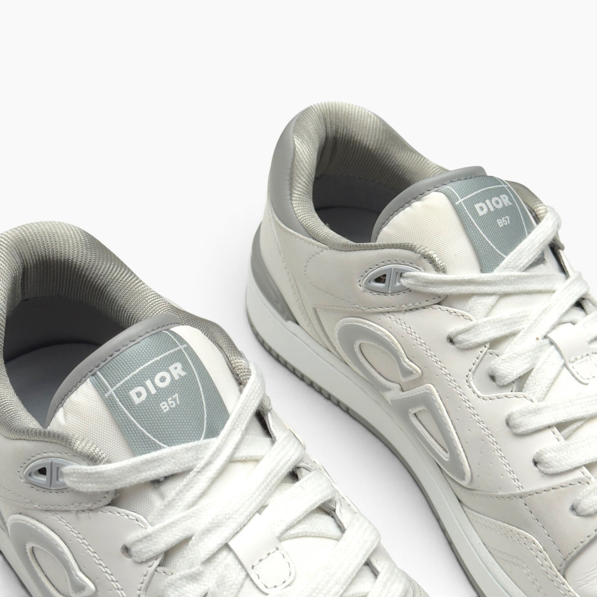 DIOR B57 SNEAKER GREY / WHITE 42.5 / UK8.5