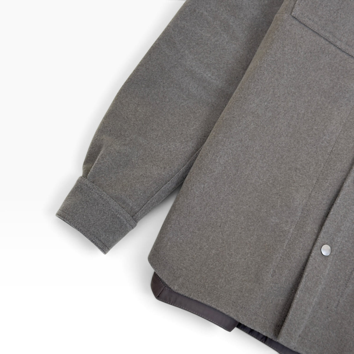 RICK OWENS PERFORMA F/W 20 WOOL JACKET DIRT 48 / S