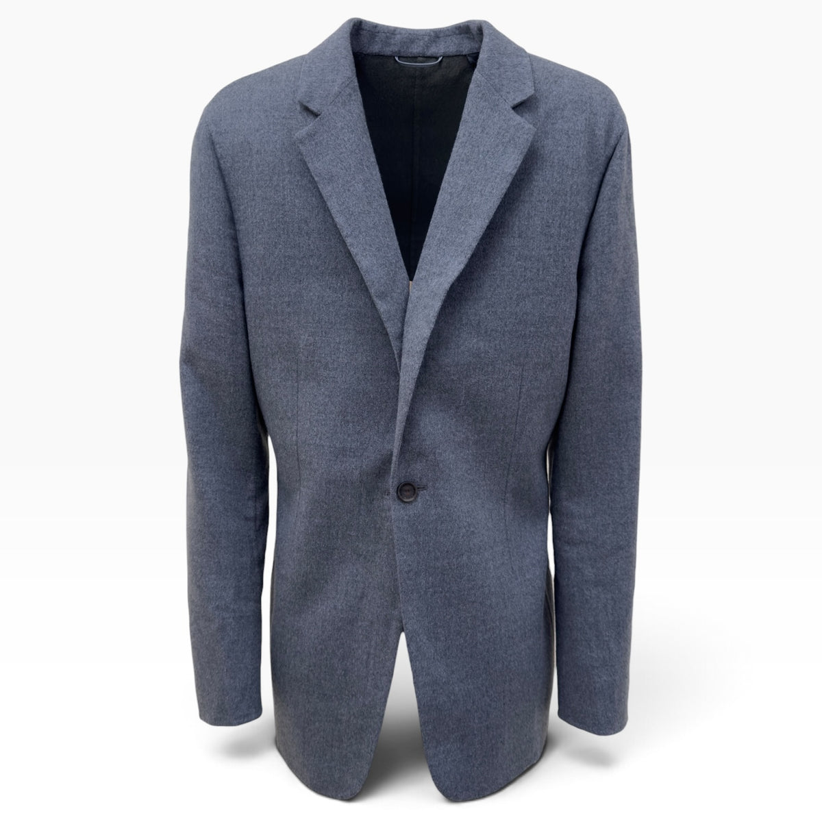 DIOR SINGLE BREASTED WOOL BLAZER GREY 50 / L