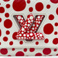 LOUIS VUITTON X YAYOI KUSAMA INFINITY DOTS TWIST BAG WHITE / RED PM