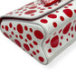 LOUIS VUITTON X YAYOI KUSAMA INFINITY DOTS TWIST BAG WHITE / RED PM