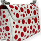 LOUIS VUITTON X YAYOI KUSAMA INFINITY DOTS TWIST BAG WHITE / RED PM