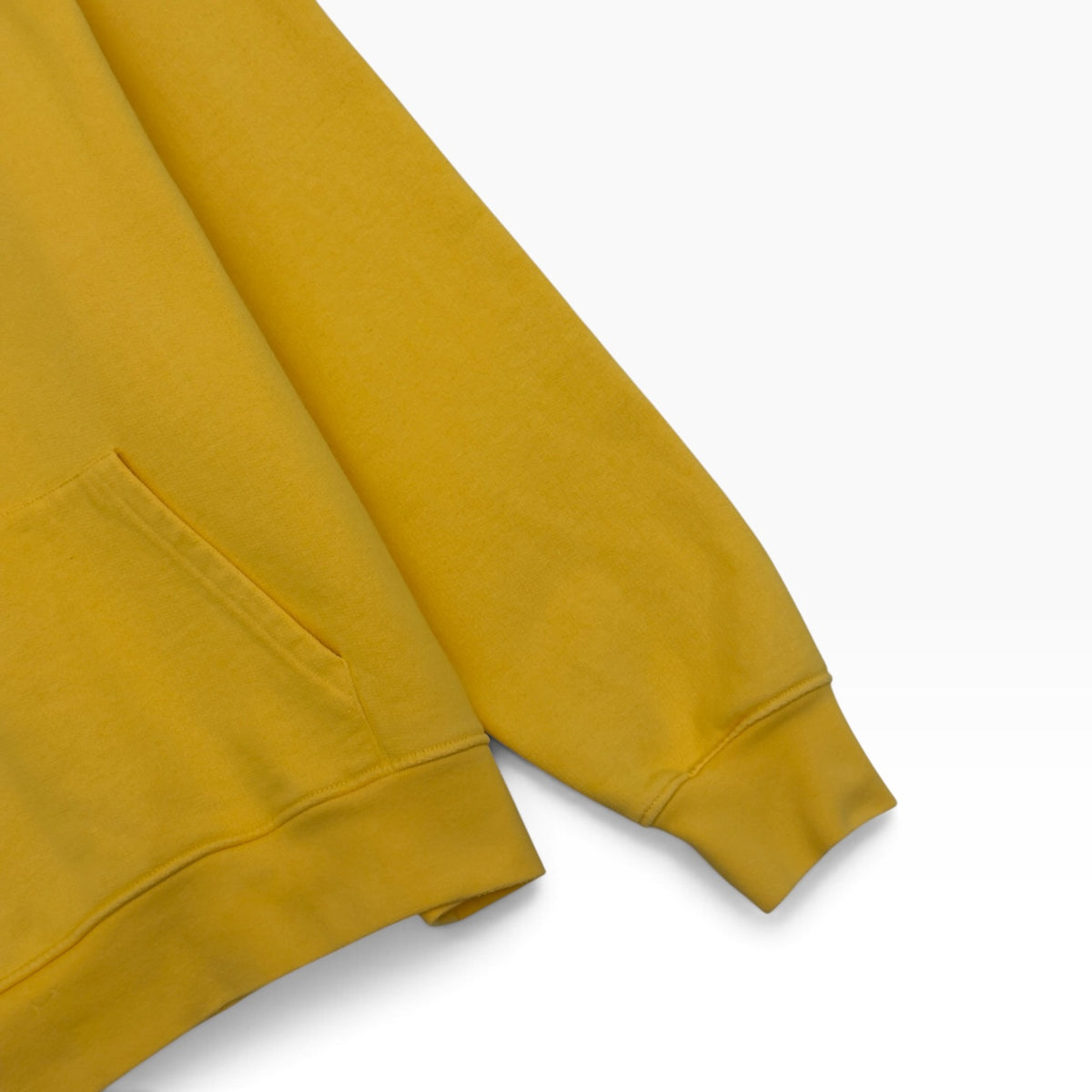 JACQUEMUS LOGO PRINT HOODIE YELLOW XL