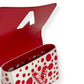 LOUIS VUITTON X YAYOI KUSAMA INFINITY DOTS TWIST BAG WHITE / RED PM