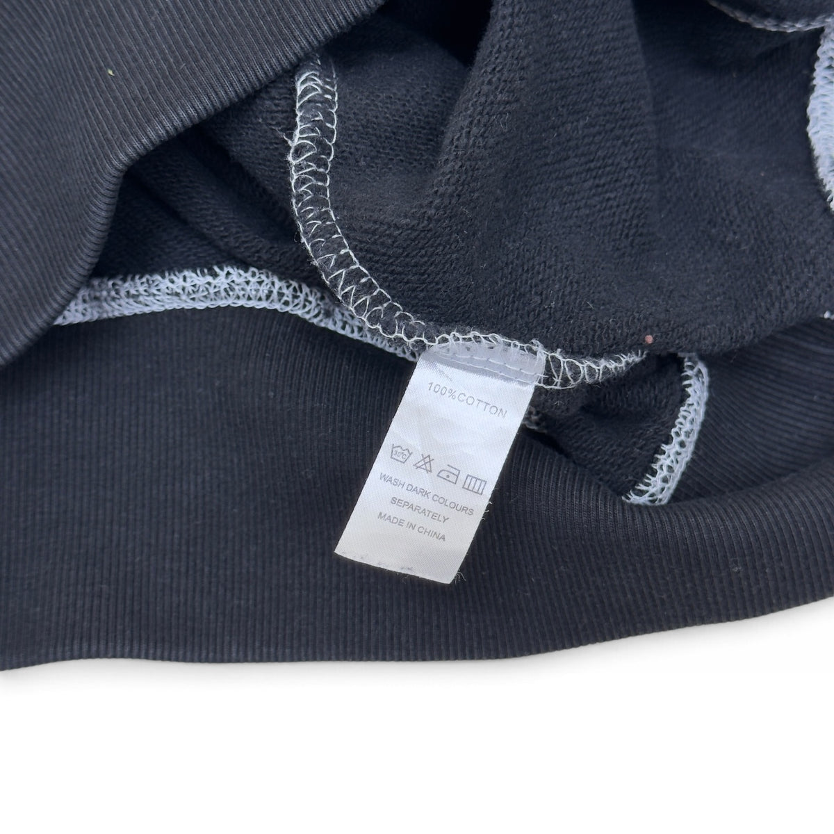 CORTEIZ ALCATRAZ RULES THE WORLD CONTRAST STITCH HOODIE BLACK XL