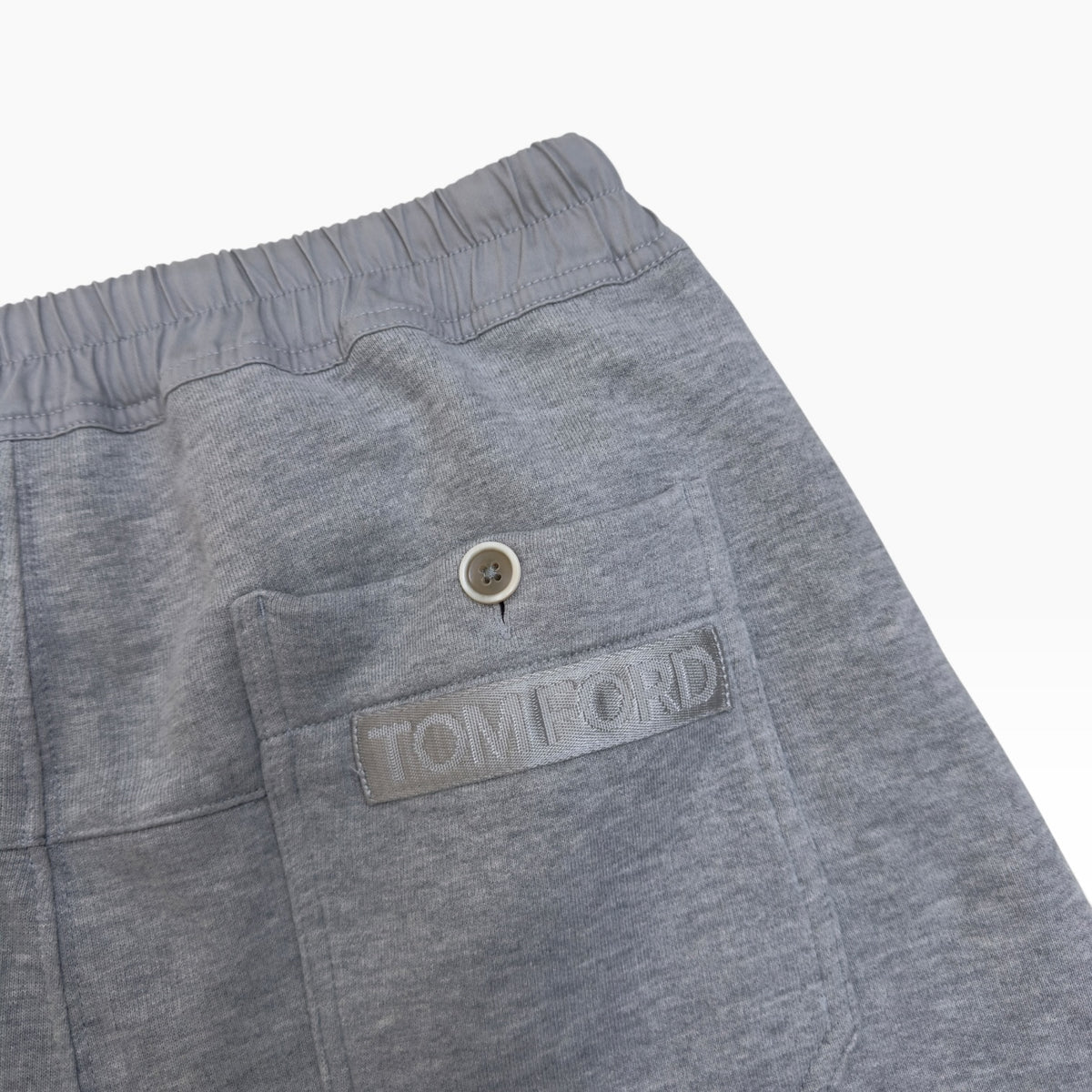 TOM FORD COTTON FLEECE JOGGERS GREY M