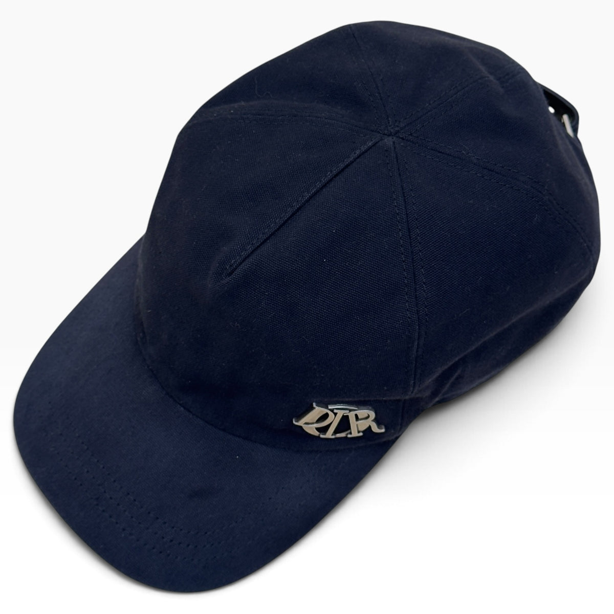DIOR CHARM LOGO BASEBALL CAP NAVY L