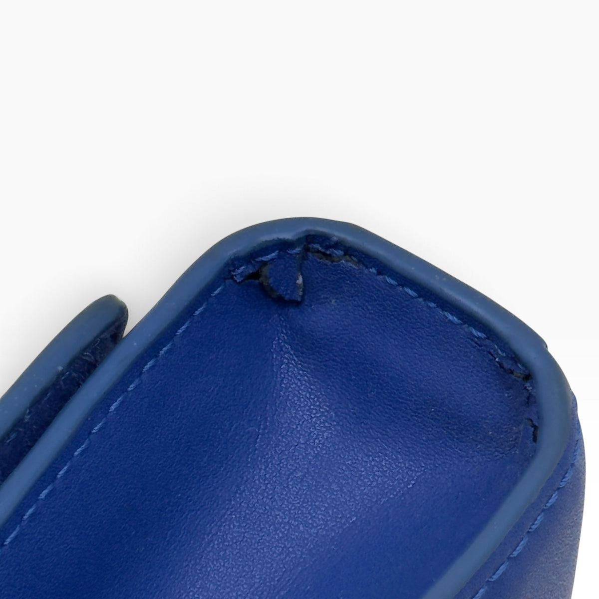 SAINT LAURENT YSL KATE CHAIN SHOULDER BAG ROYAL BLUE / GOLD M