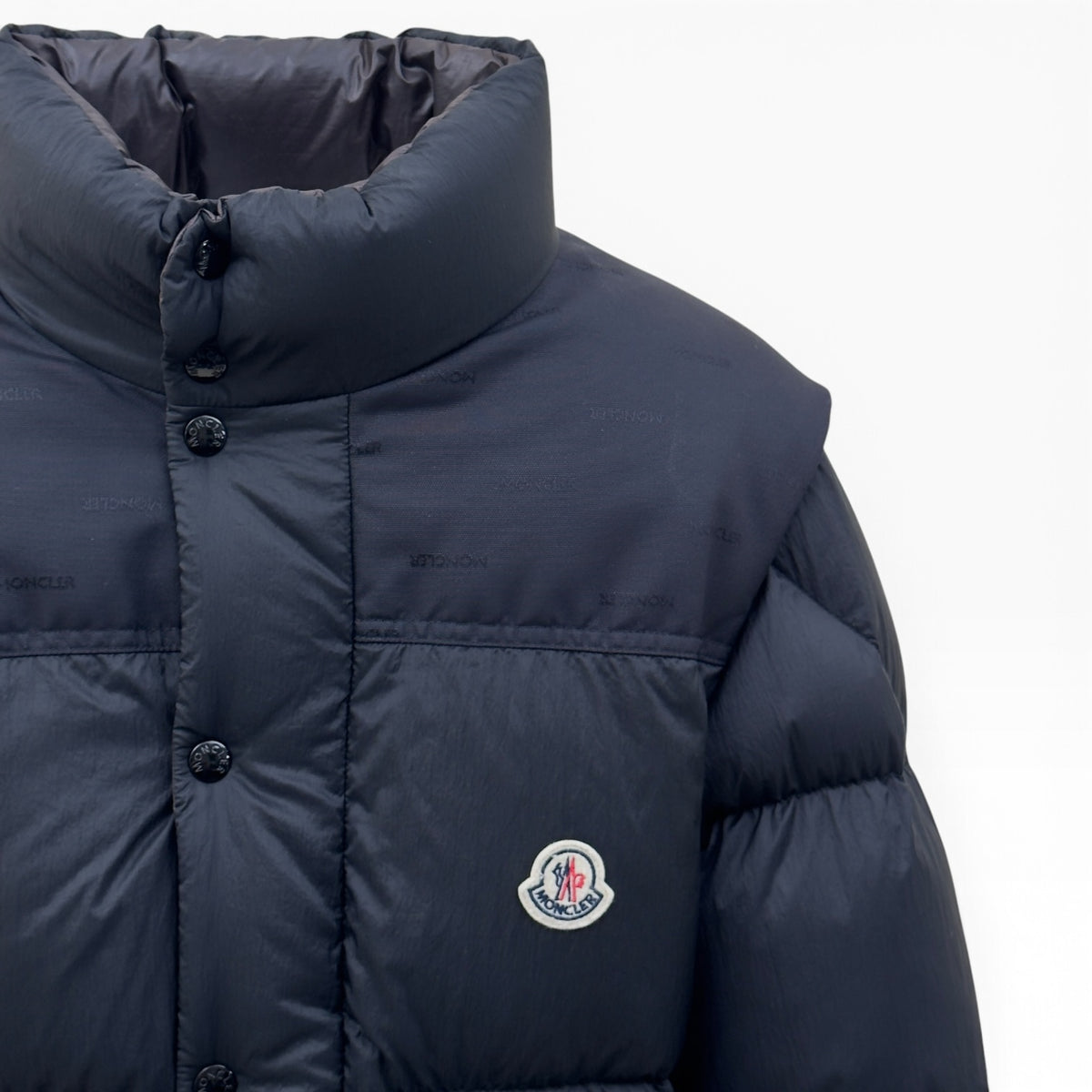 MONCLER VERONE REVERSIBLE DOWN PUFFER JACKET BROWN / BLACK 3 / M