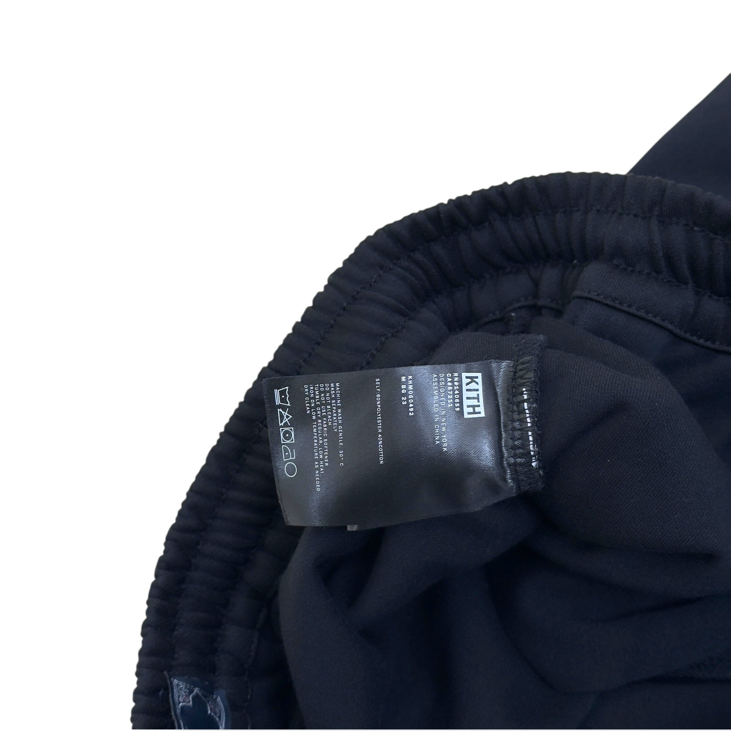 KITH FOR BERGDORF GOODMAN MERCER PT TRACK PANTS BLACK S
