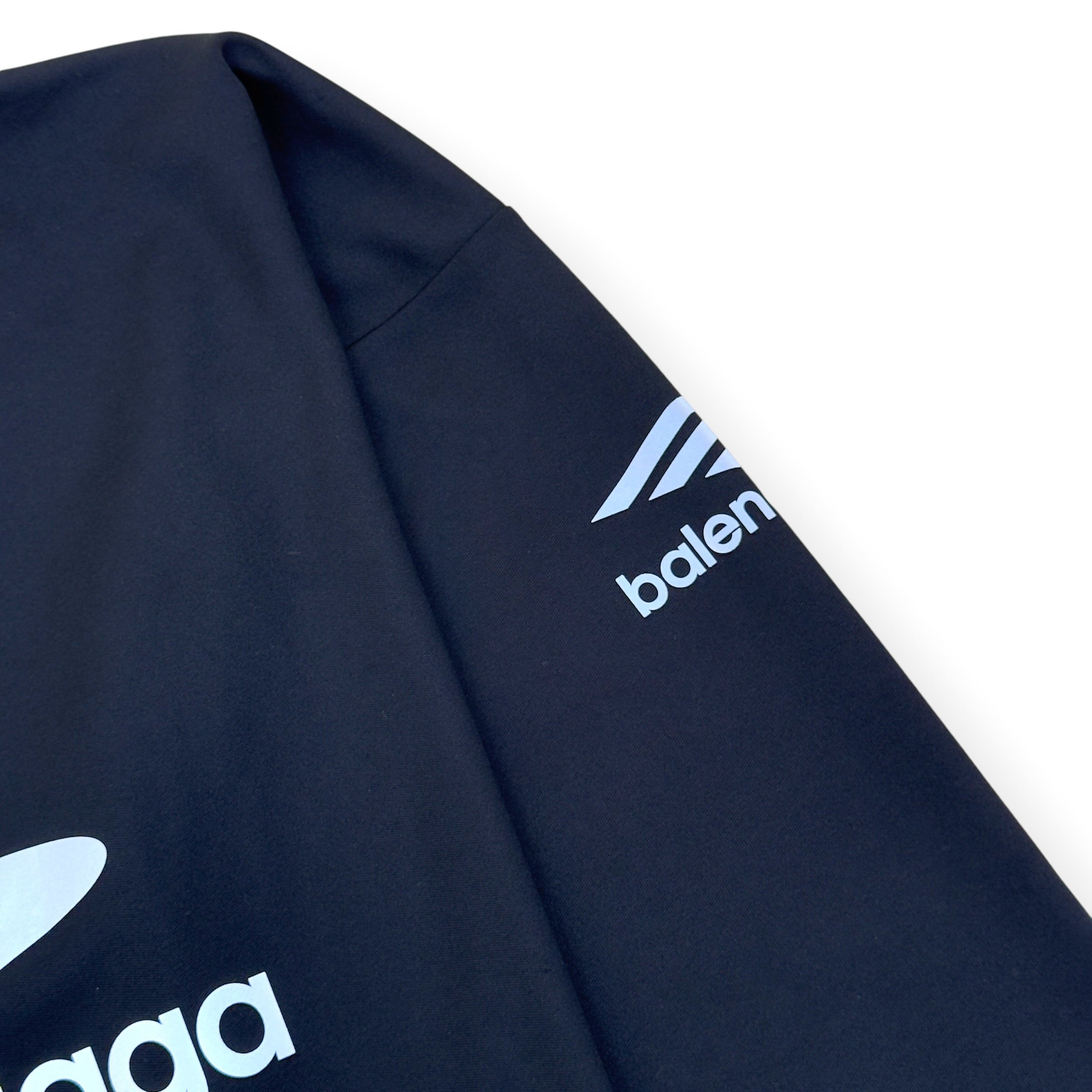 BALENCIAGA SKIWEAR OVERSIZED 3B SPORTS ICON LONG SLEEVE T-SHIRT BLACK M