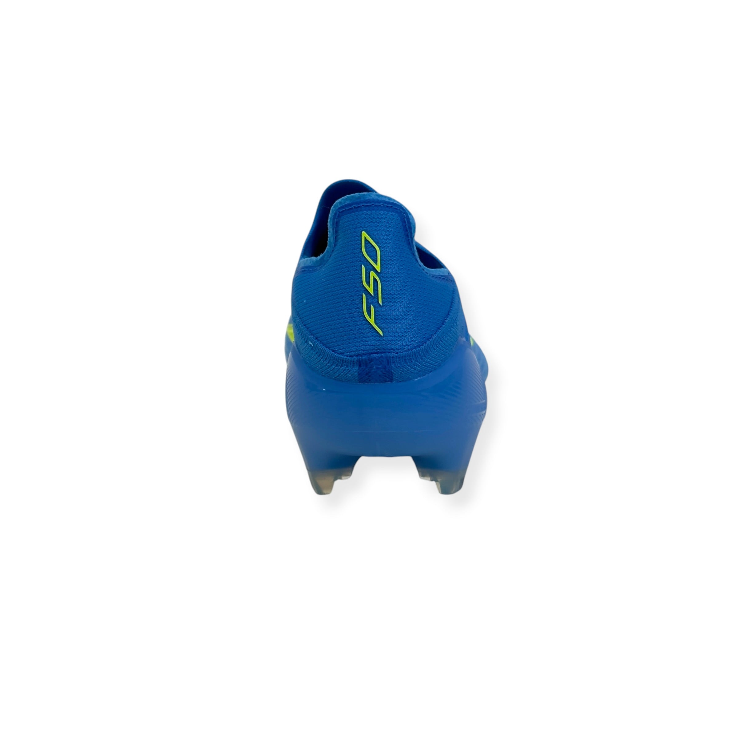 ADIDAS F50 ELITE LL FG FOOTBALL BOOTS BLUE YELLOW UK10.5