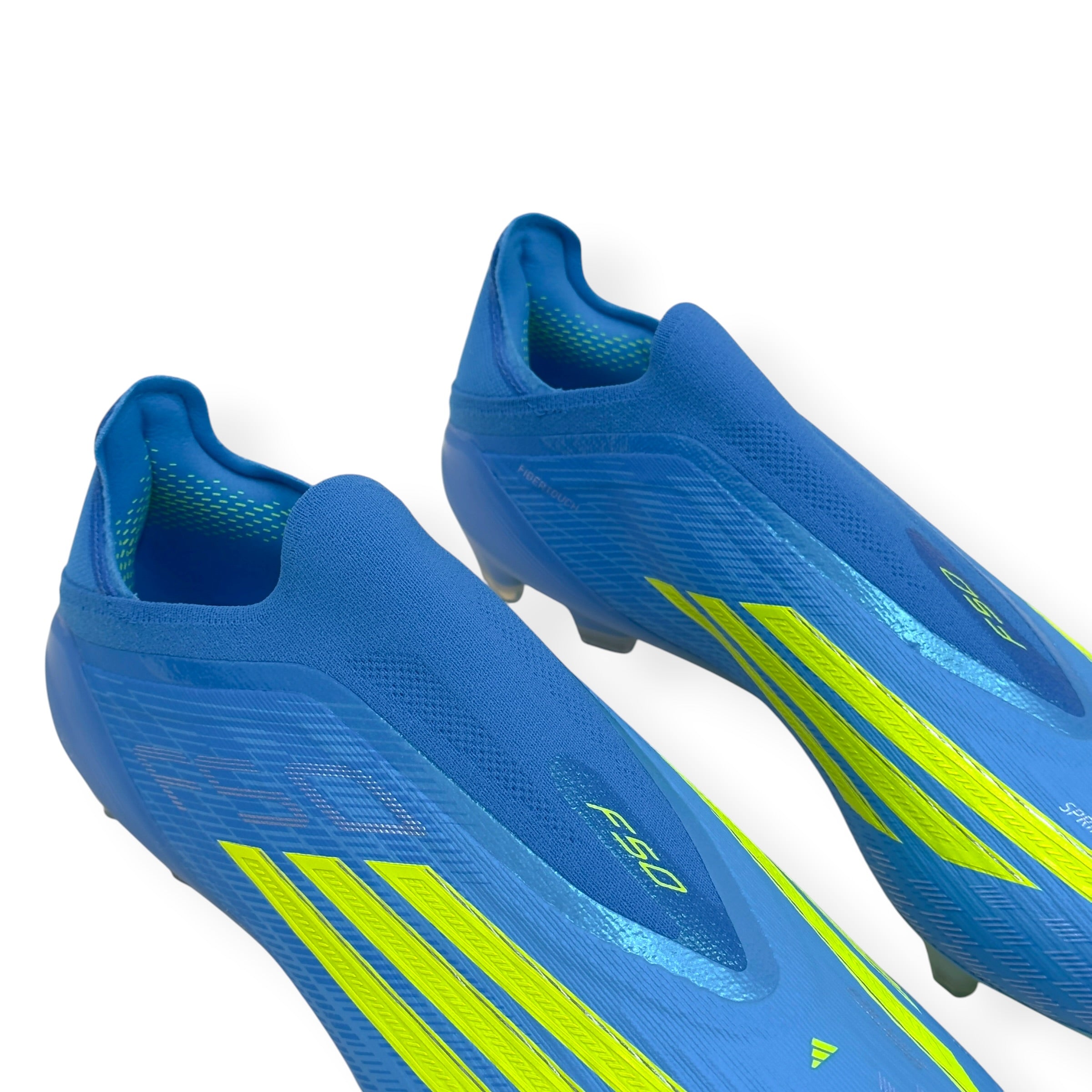 ADIDAS F50 ELITE LL FG FOOTBALL BOOTS BLUE YELLOW UK10.5
