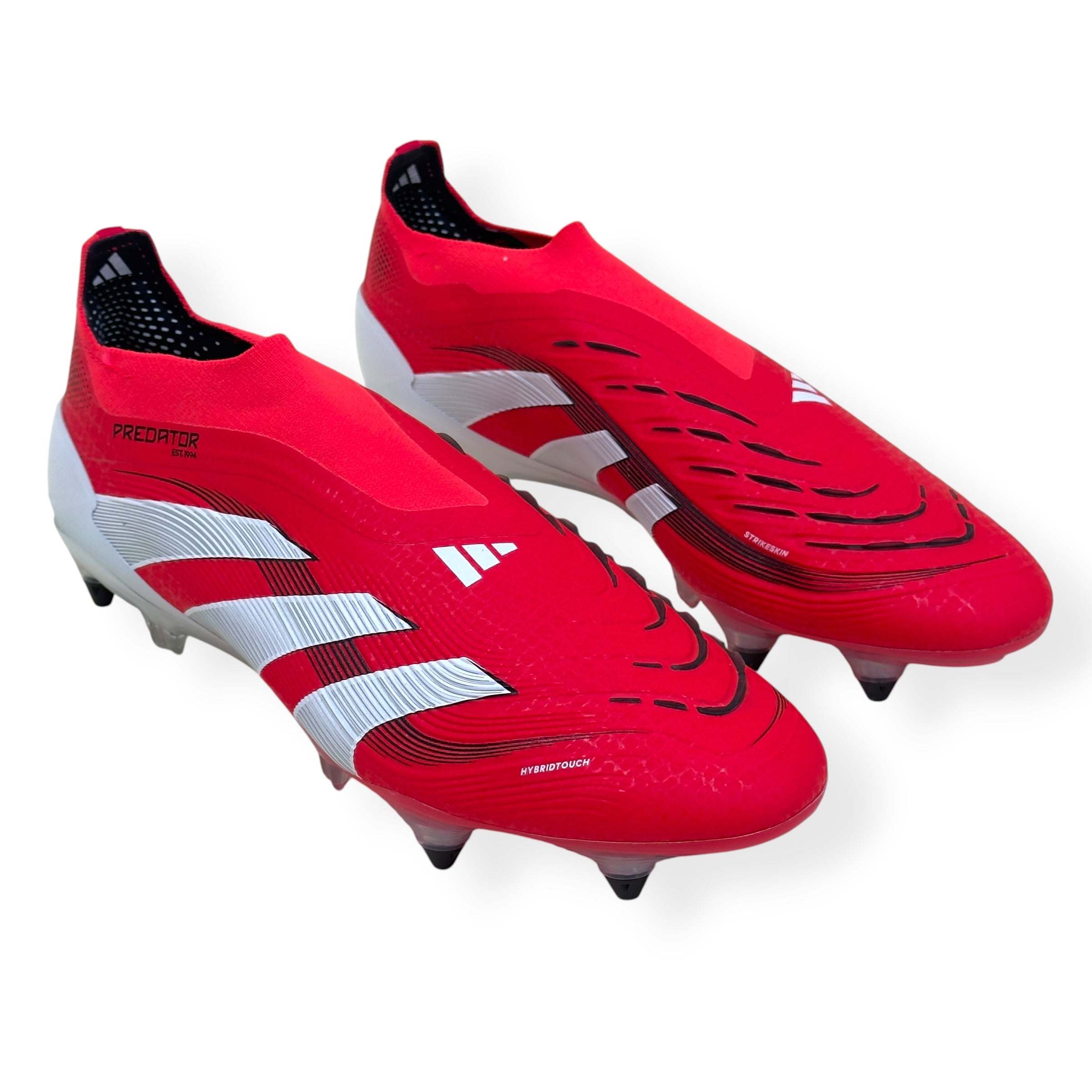 ADIDAS PREDATOR ELITE LL SG FOOTBALL BOOTS RED UK 10.5
