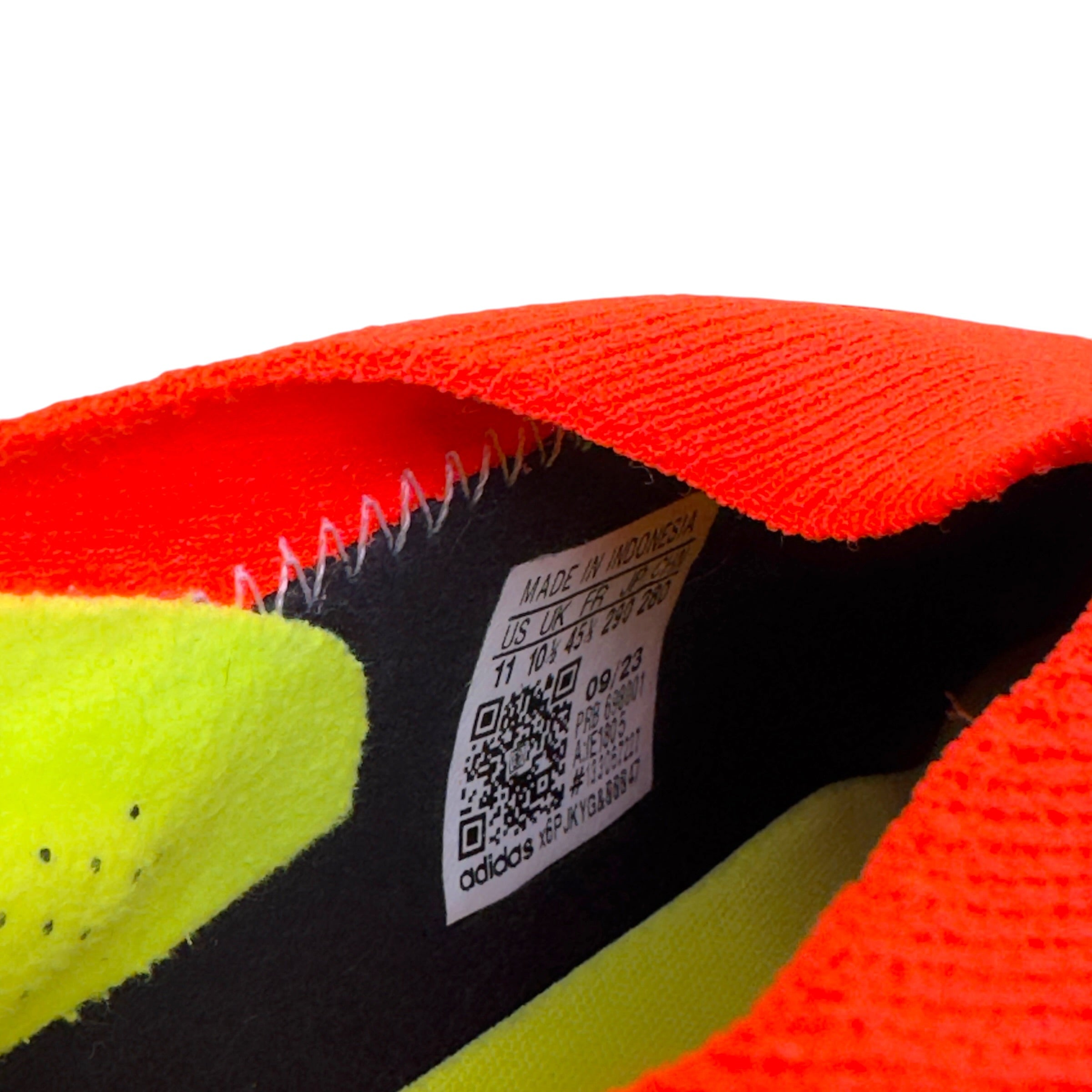 ADIDAS PREDATOR ELITE LL FG FOOTBALL BOOTS BLACK / RED UK10.5