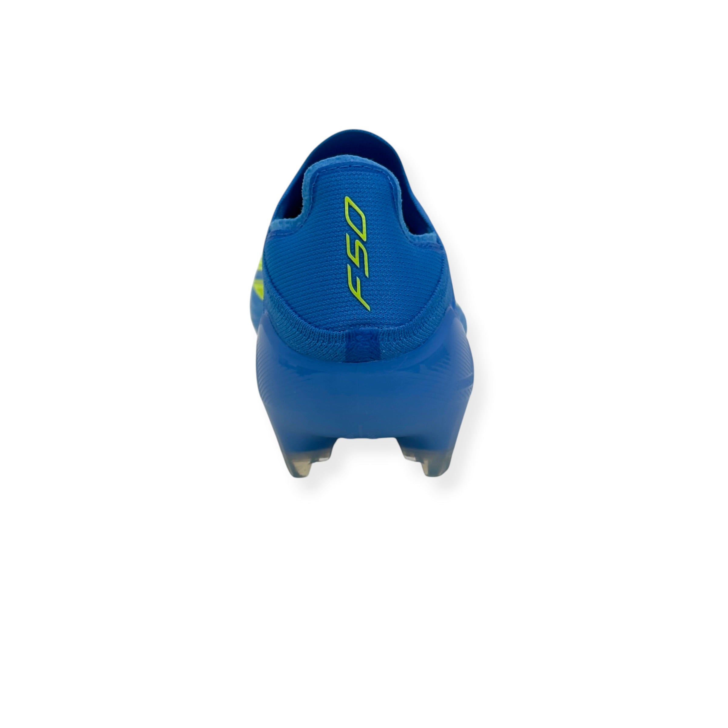 ADIDAS F50 ELITE LL FG FOOTBALL BOOTS BLUE / YELLOW UK10.5
