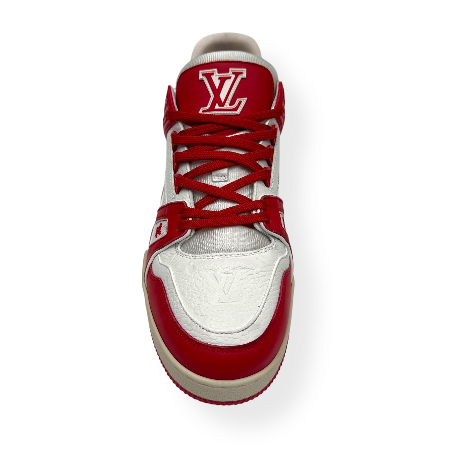 LOUIS VUITTON LV TRAINER RED UK8