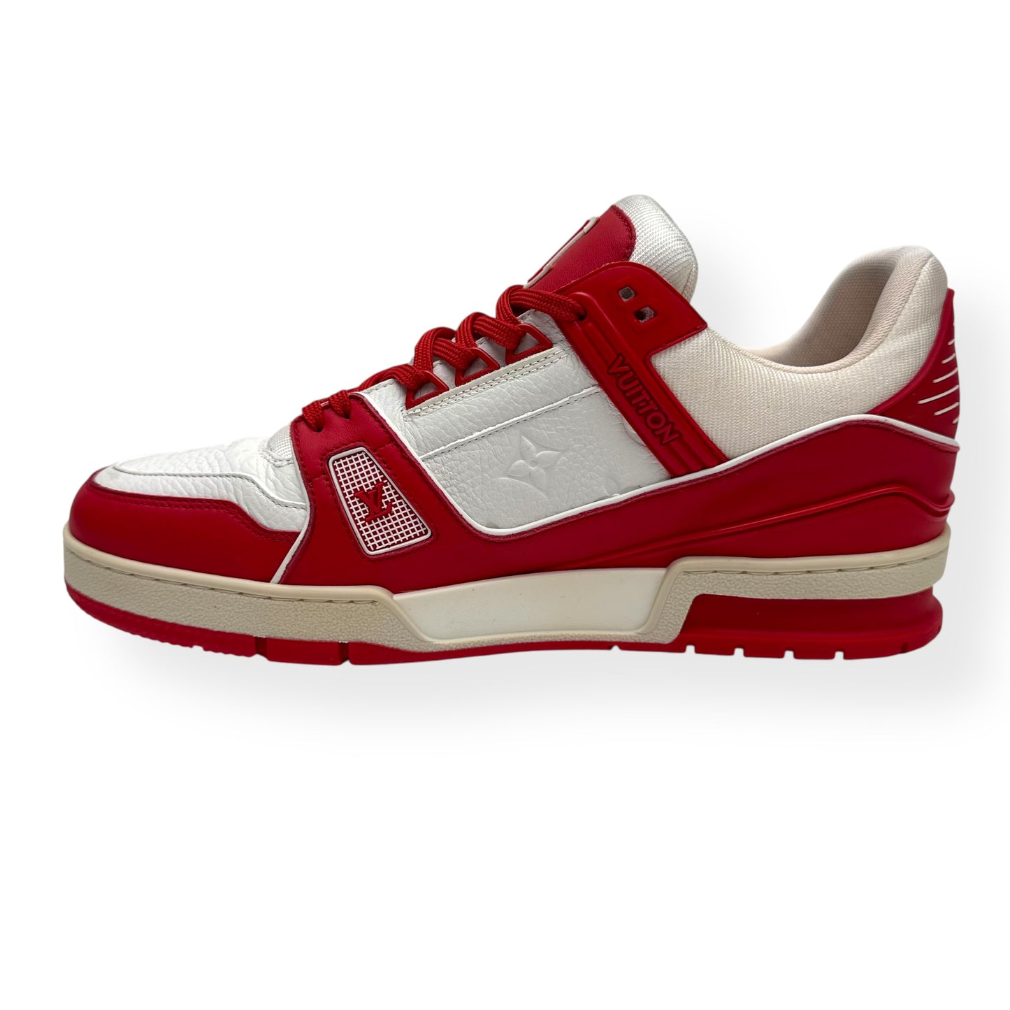LOUIS VUITTON LV TRAINER RED UK8