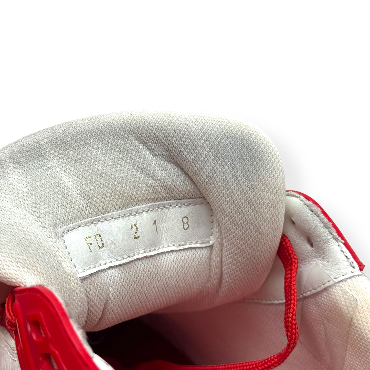 LOUIS VUITTON LV TRAINER RED UK8