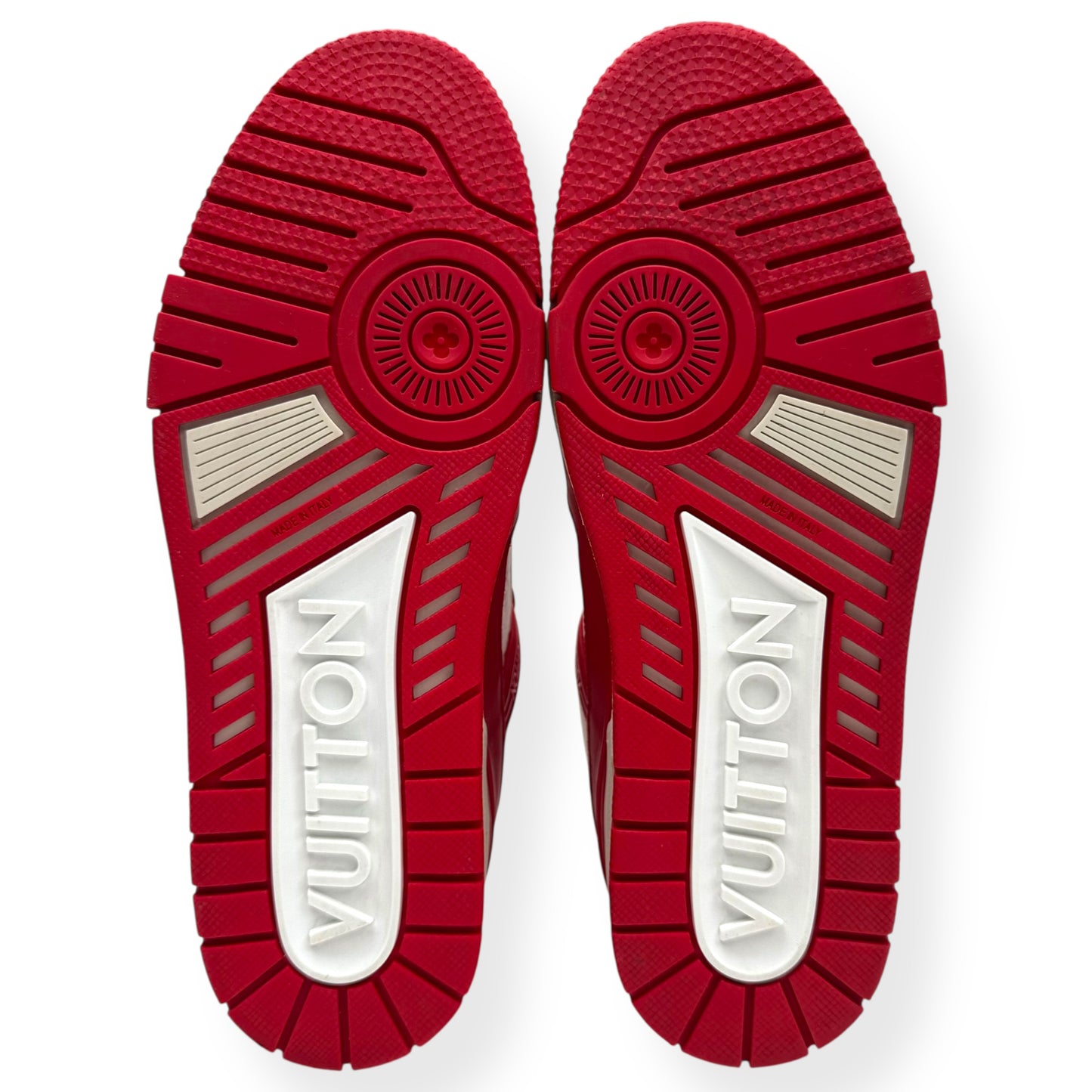 LOUIS VUITTON LV TRAINER RED UK8
