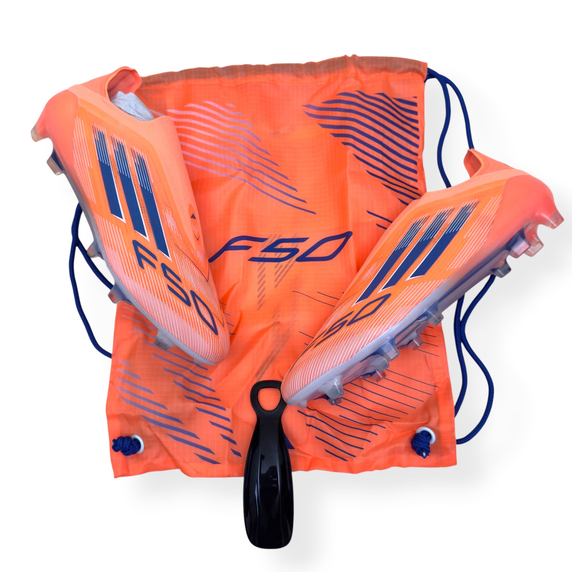 ADIDAS F50 ELITE LL FG FOOTBALL BOOTS ORANGE UK10.5