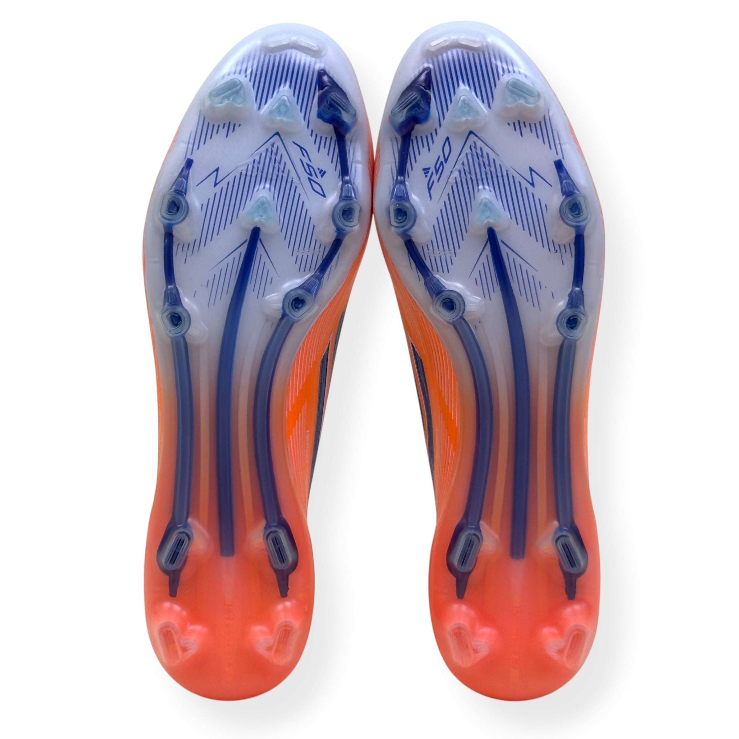 ADIDAS F50 ELITE LL FG FOOTBALL BOOTS ORANGE UK10.5