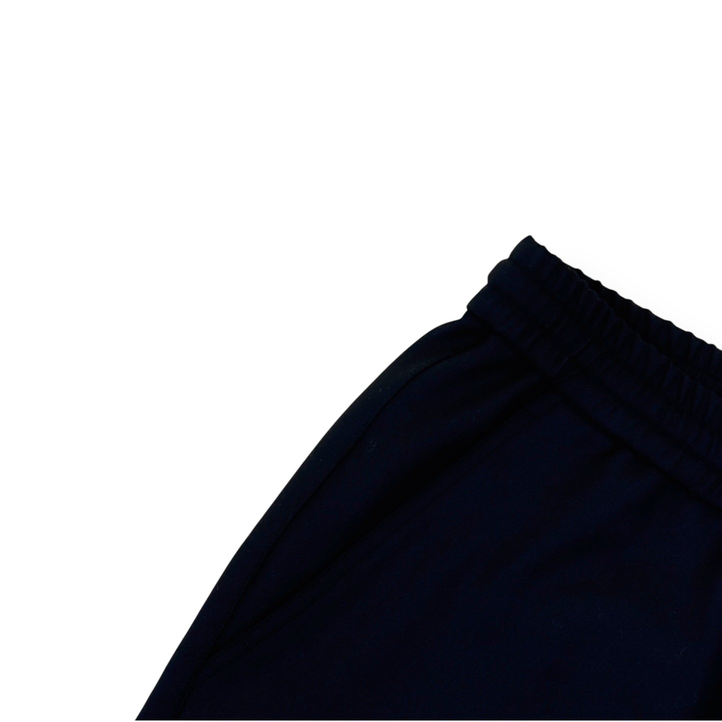 KITH DOUBLE WEAVE ELMHURST TRACK PANTS BLACK L