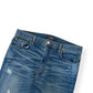 AMIRI DISTRESSED SKINNY DENIM JEANS BLUE W34”