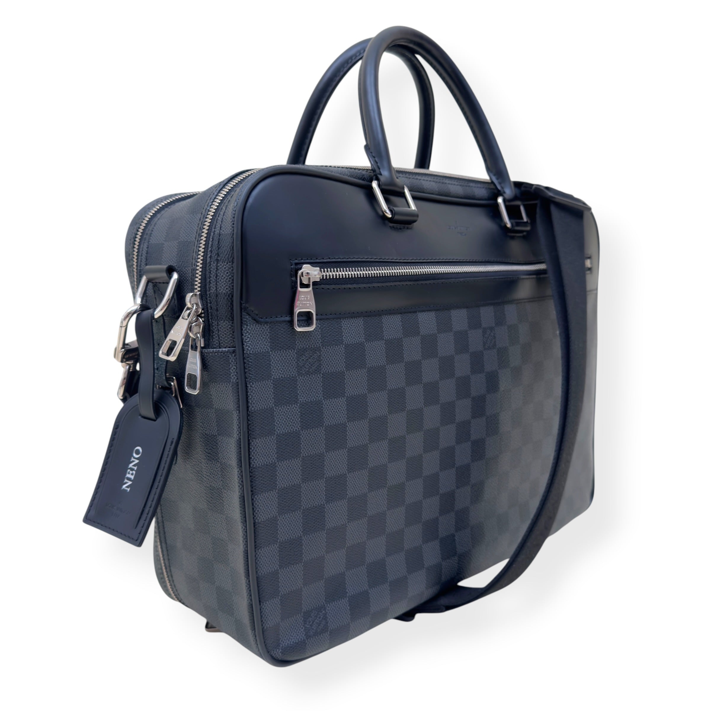 LOUIS VUITTON PORTE-DOCUMENTS VOYAGE BRIEFCASE DAMIER GRAPHITE L
