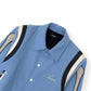 AMIRI BONES WOOL VARSITY BOMBER JACKET BABY BLUE L