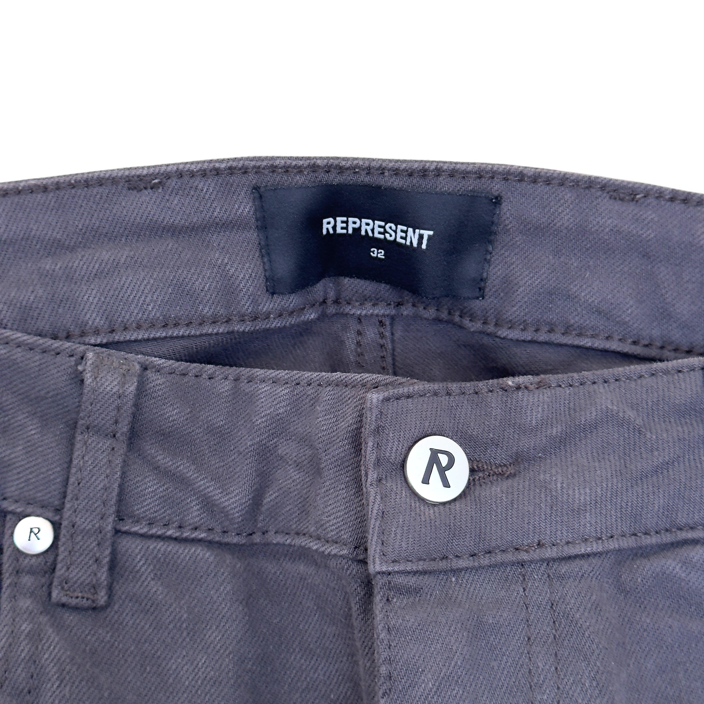 REPRESENT CARPENTER DENIM JEANS CHARCOAL W32 / M