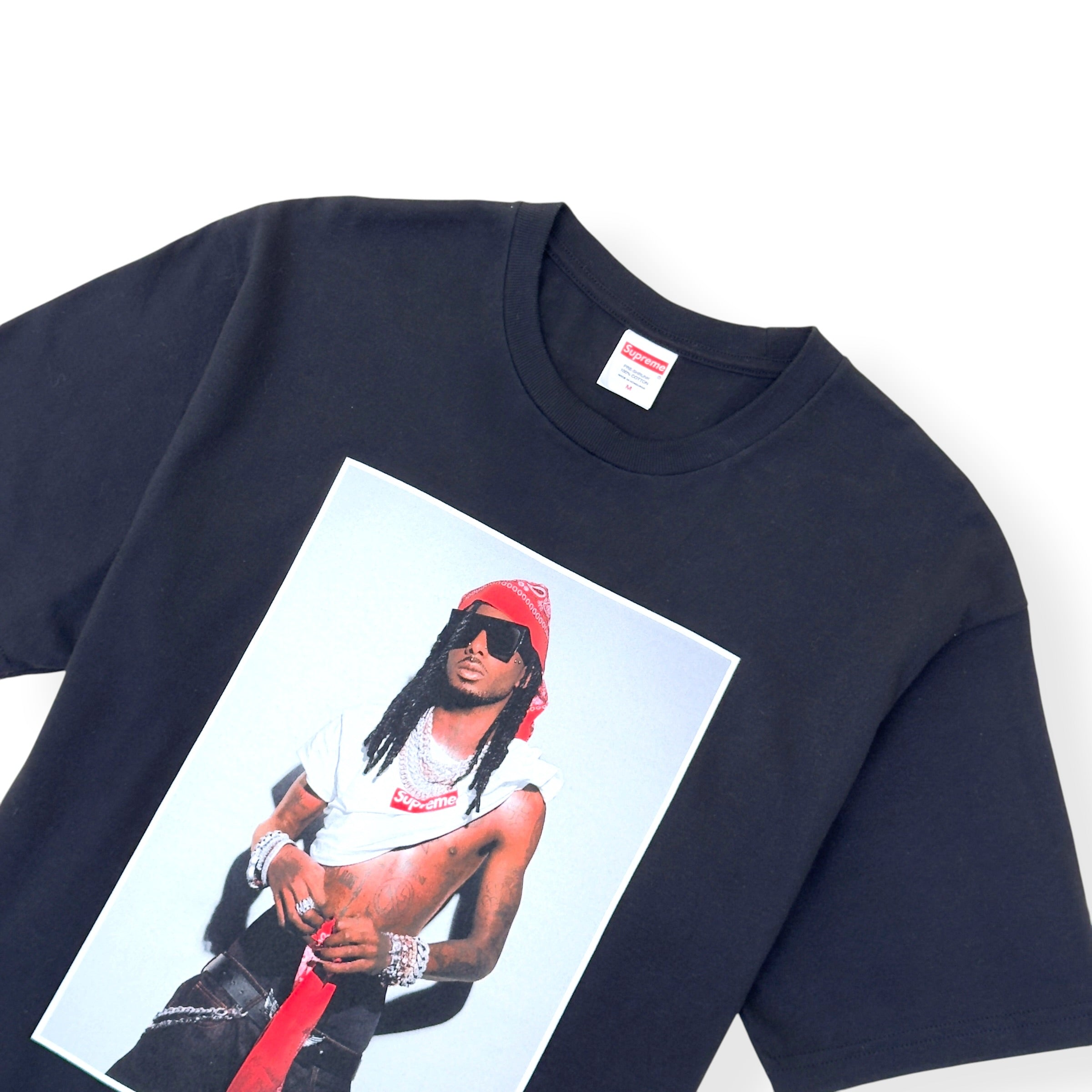 SUPREME LIL WAYNE PHOTO T-SHIRT BLACK M