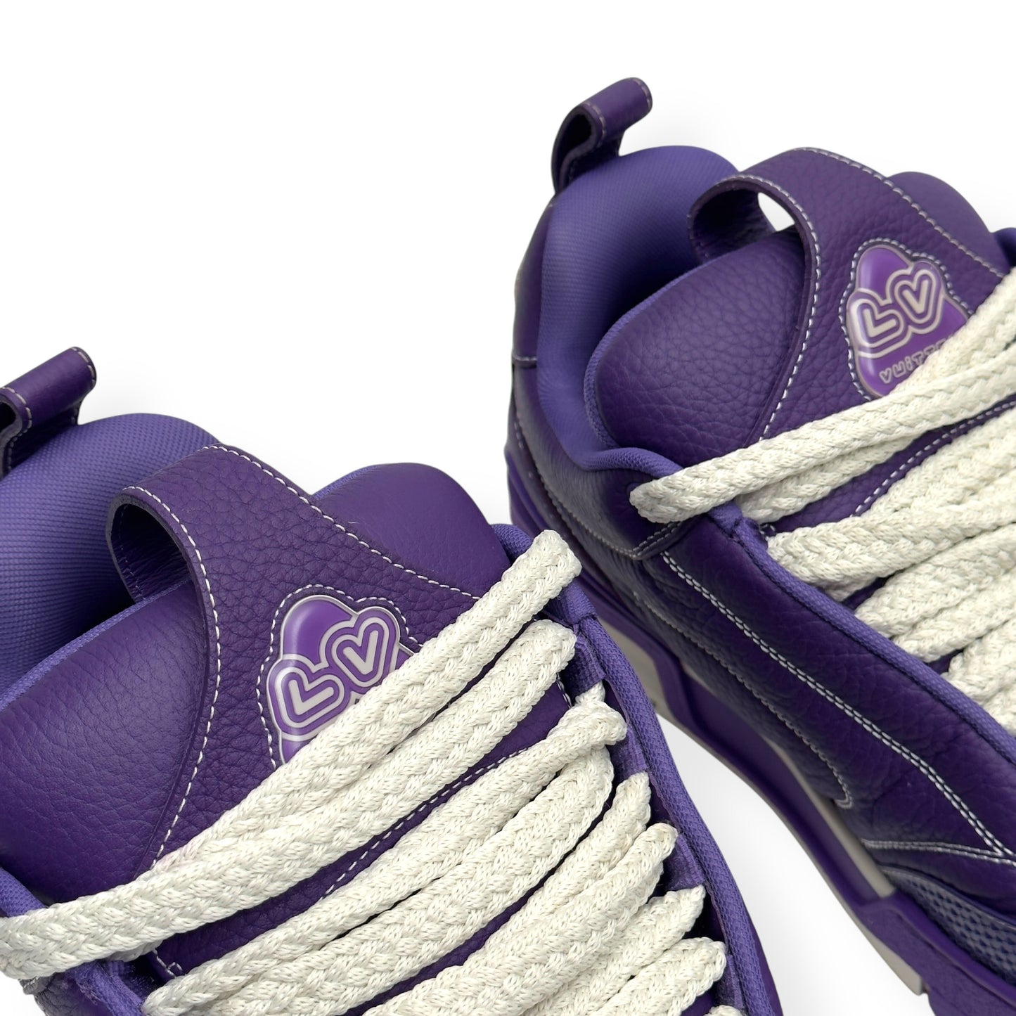 LOUIS VUITTON LV SKATE SNEAKER LUXURY PURPLE UK7