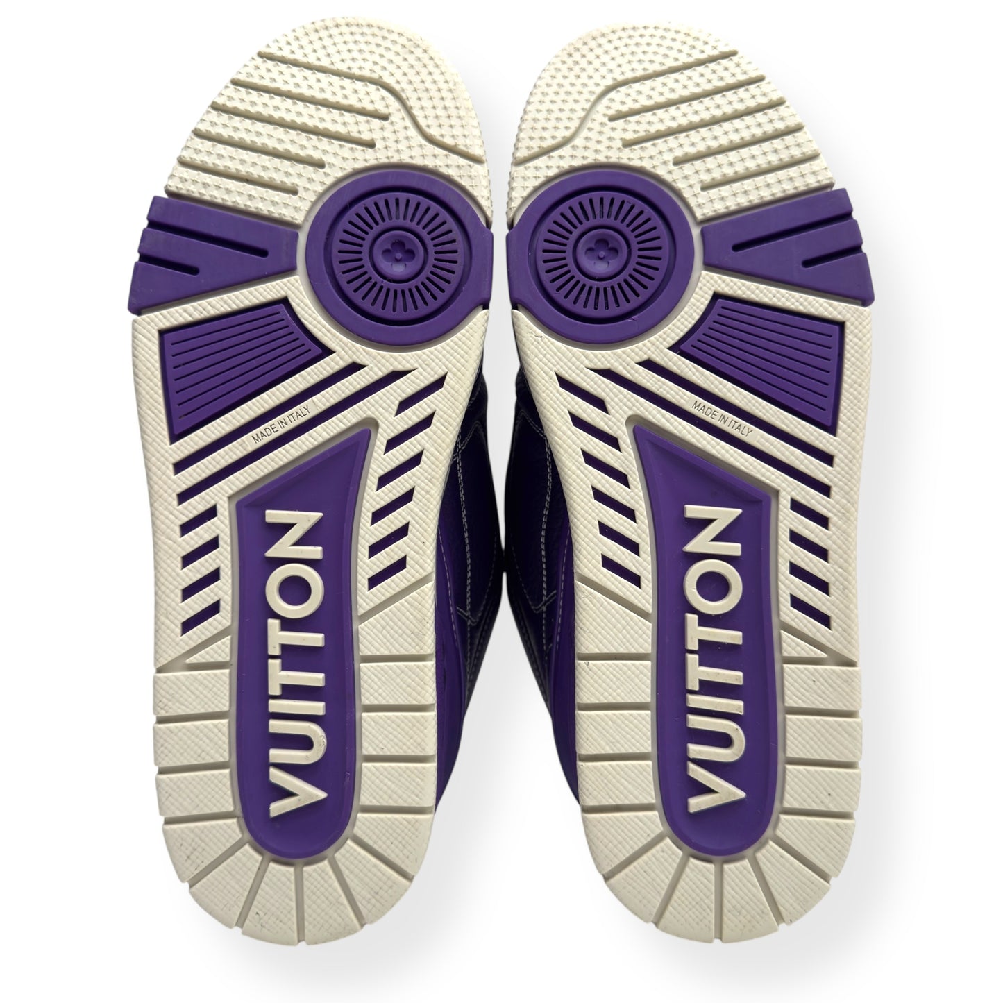 LOUIS VUITTON LV SKATE SNEAKER LUXURY PURPLE UK7