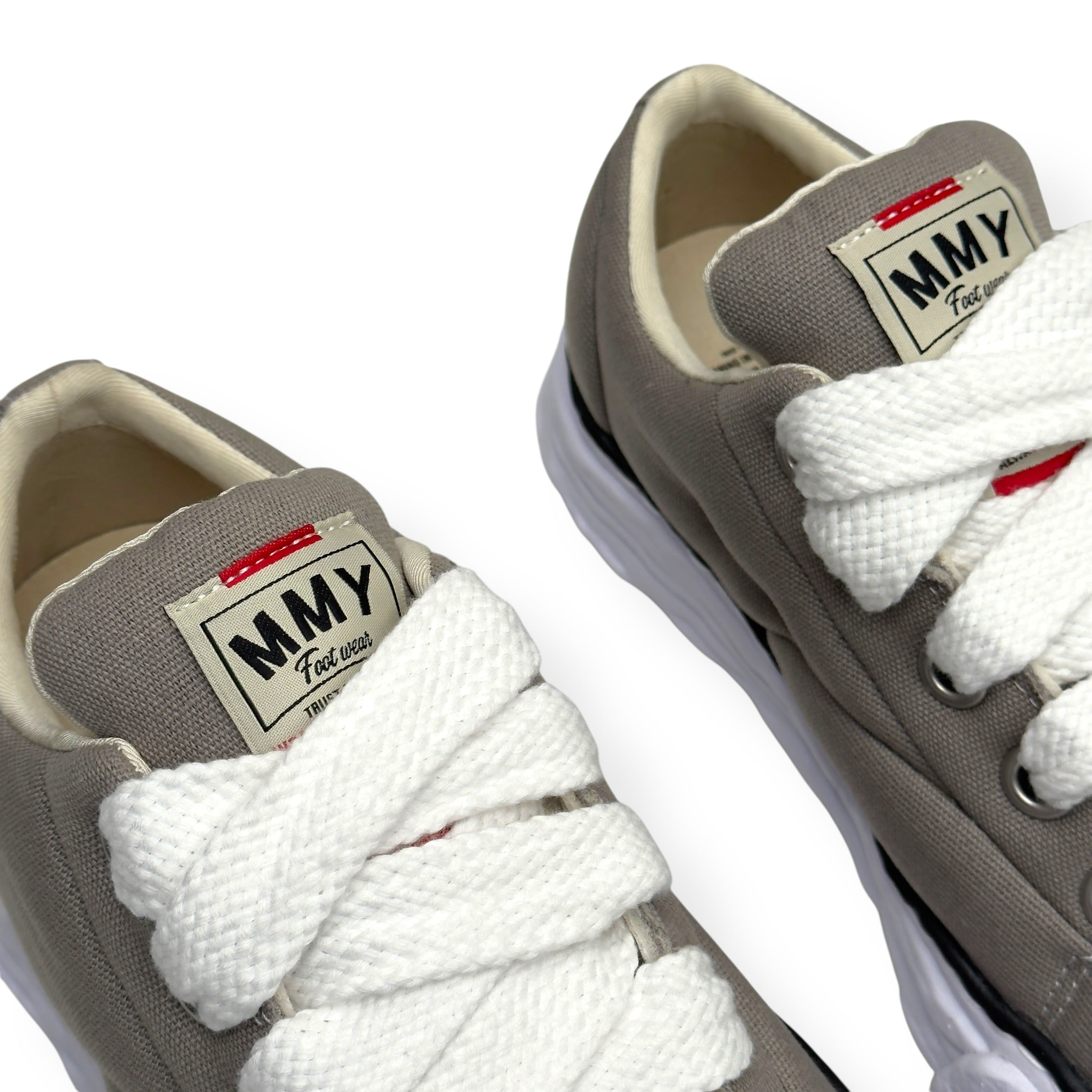 MAISON MIHARA YASUHIRO PETERON 23 CANVAS SNEAKER BEIGE UK7